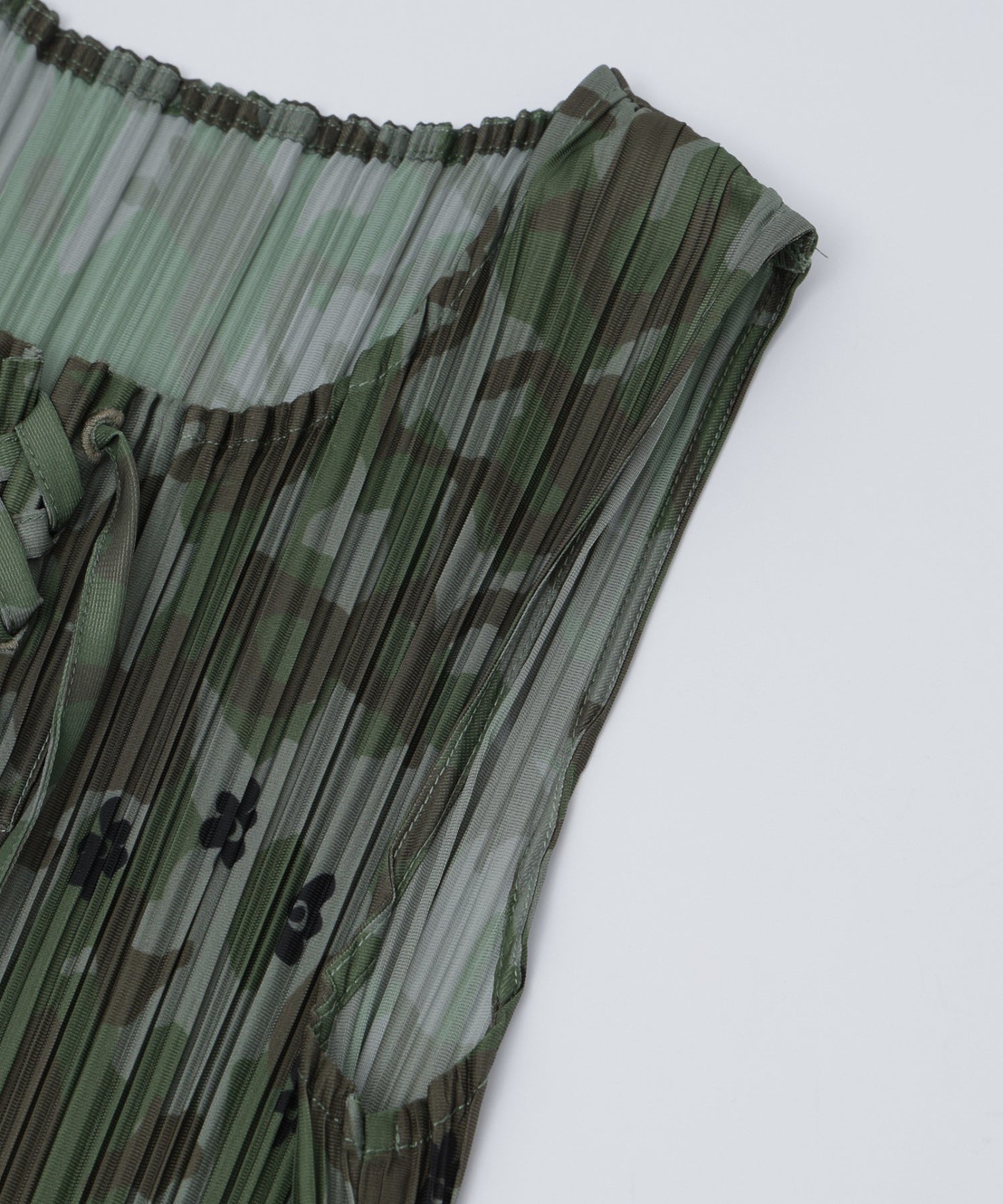PERKS AND MINI/パークスアンドミニ/W KALLIMA PLEATED TANK TOP 4636