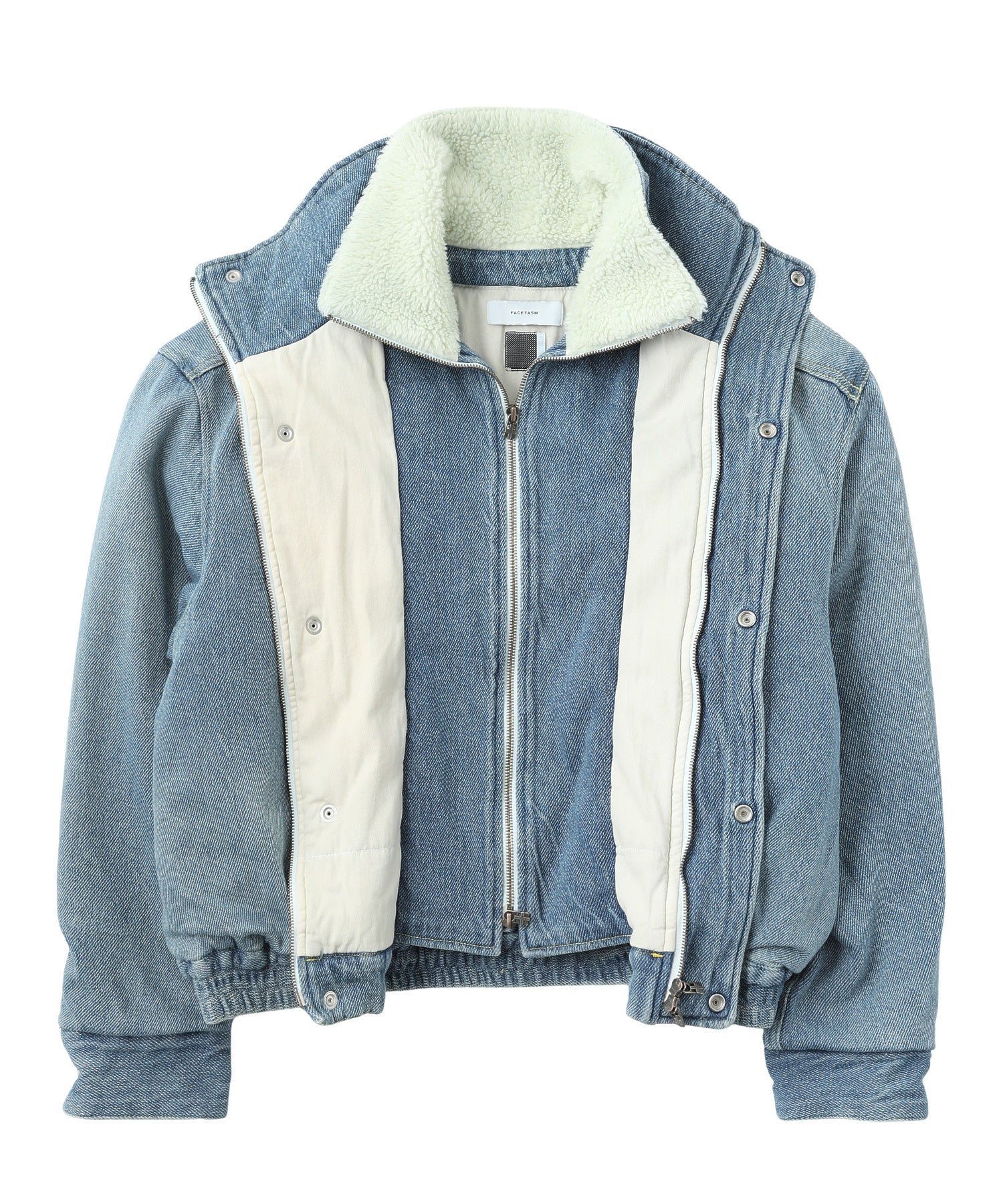 FACETASM/ファセッタズム/DOUBLE LAYERED DENIM JACKET JOO-JK-M02
