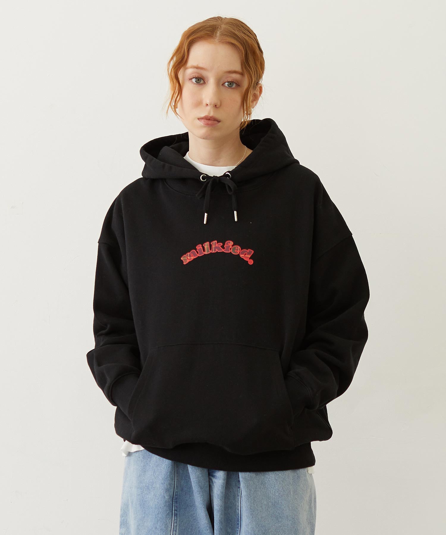 PLAID HEART SWEAT HOODIE