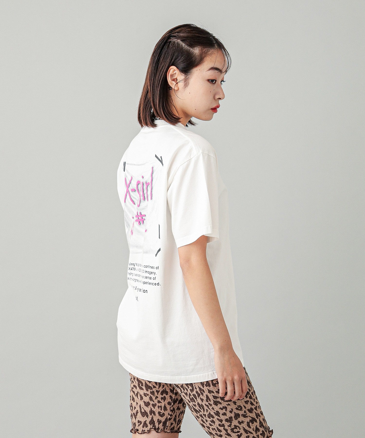 X-girl FLAG S/S TEE