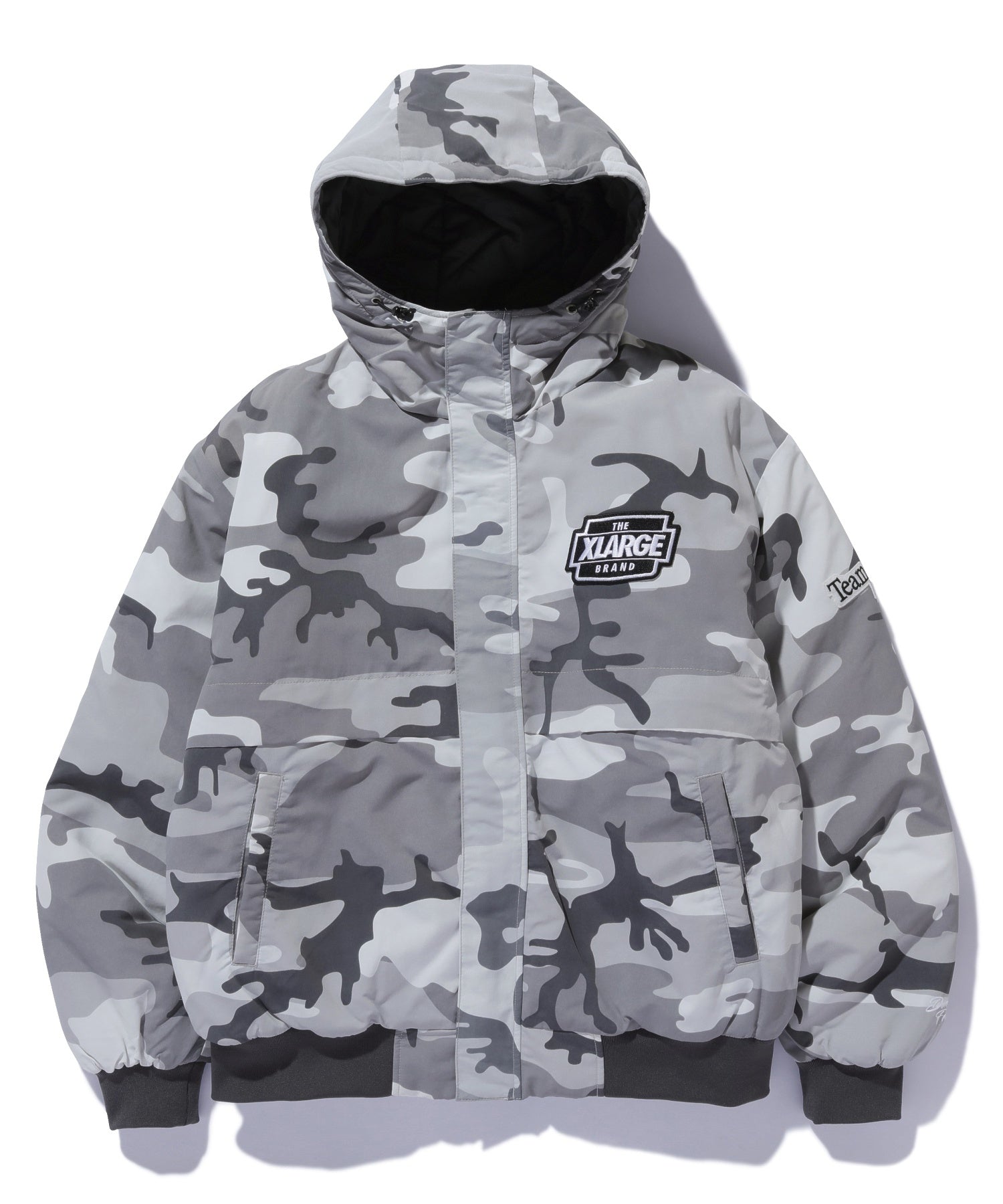 【calif限定 / BROWN】NYLON PUFFER JACKET
