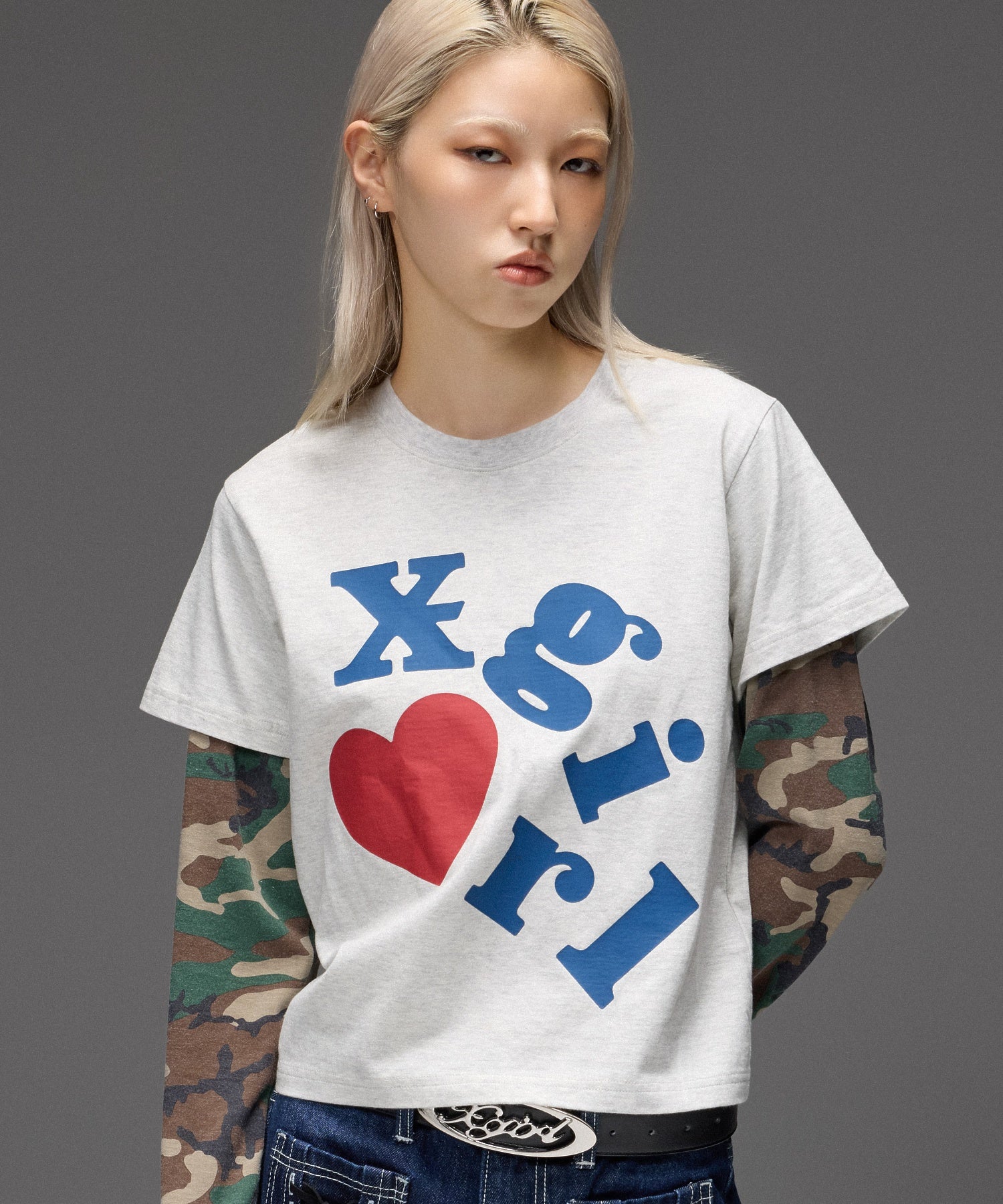 LAYERED STYLE L/S COMPACT TEE