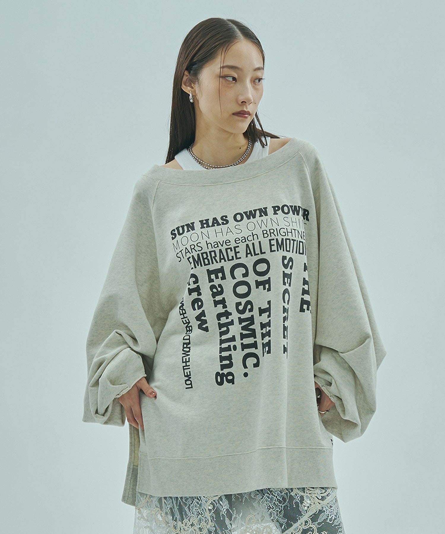 model:163cm 着用サイズ:ONE SIZE