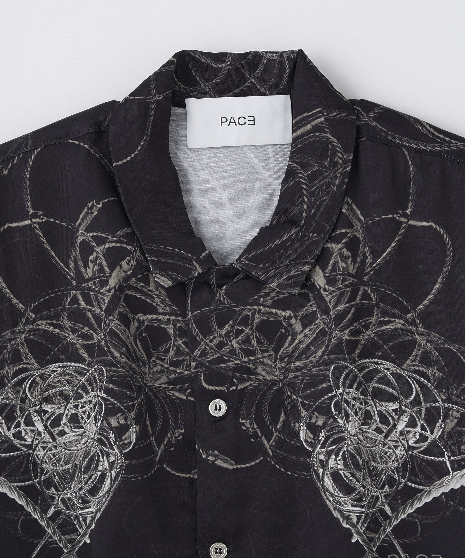 PACE/ペース/STEEL CABLE CUBAN COLLAR SHIRT PF0034B