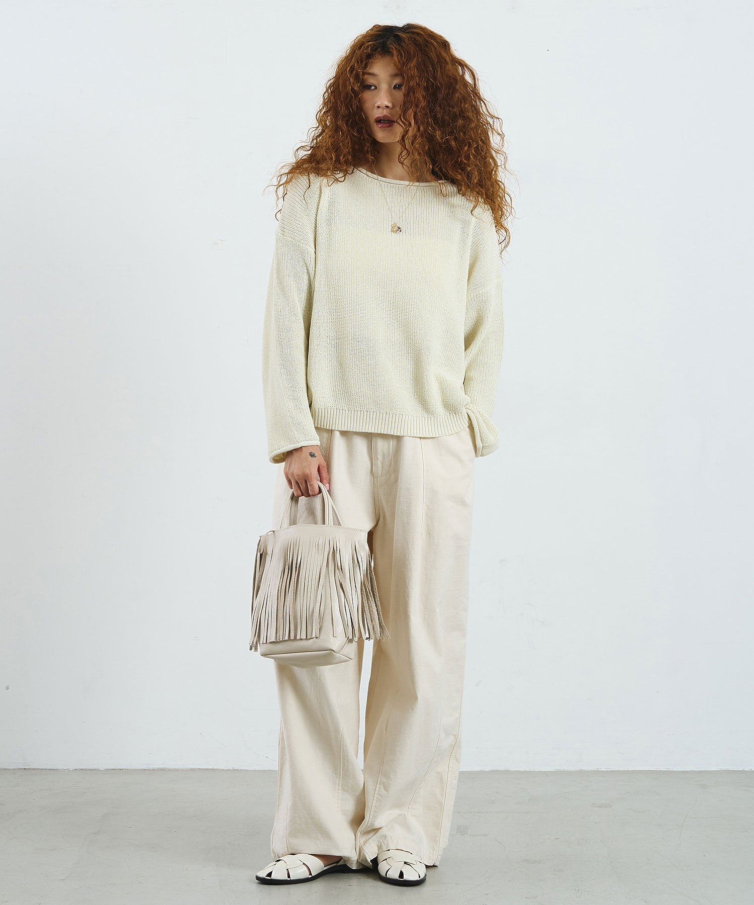MILLELA FIRENZE/FRINGE MINI TOTE