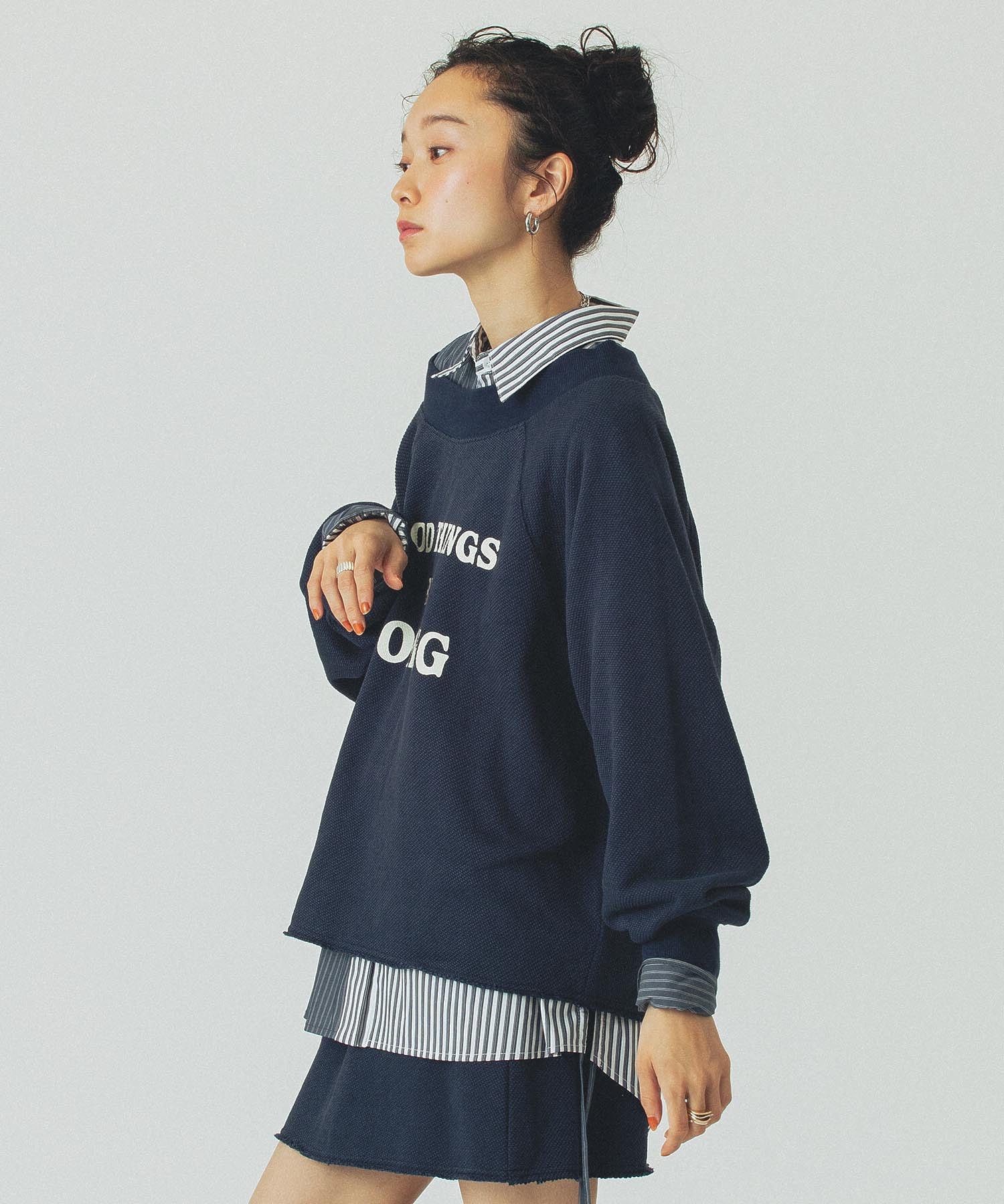 model:161cm 着用サイズ:ONE SIZE