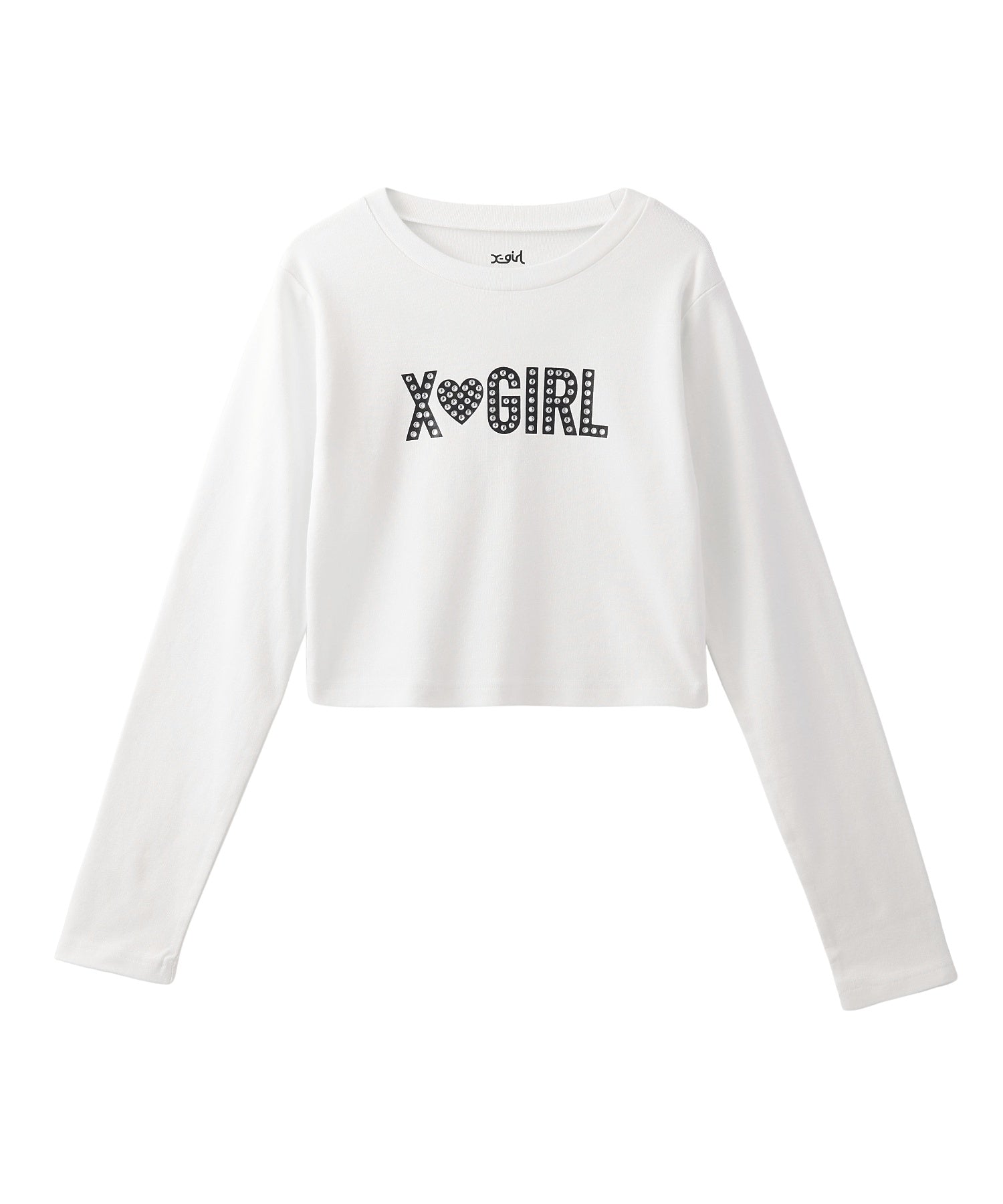 RHINE STUD LOGO L/S BABY TEE