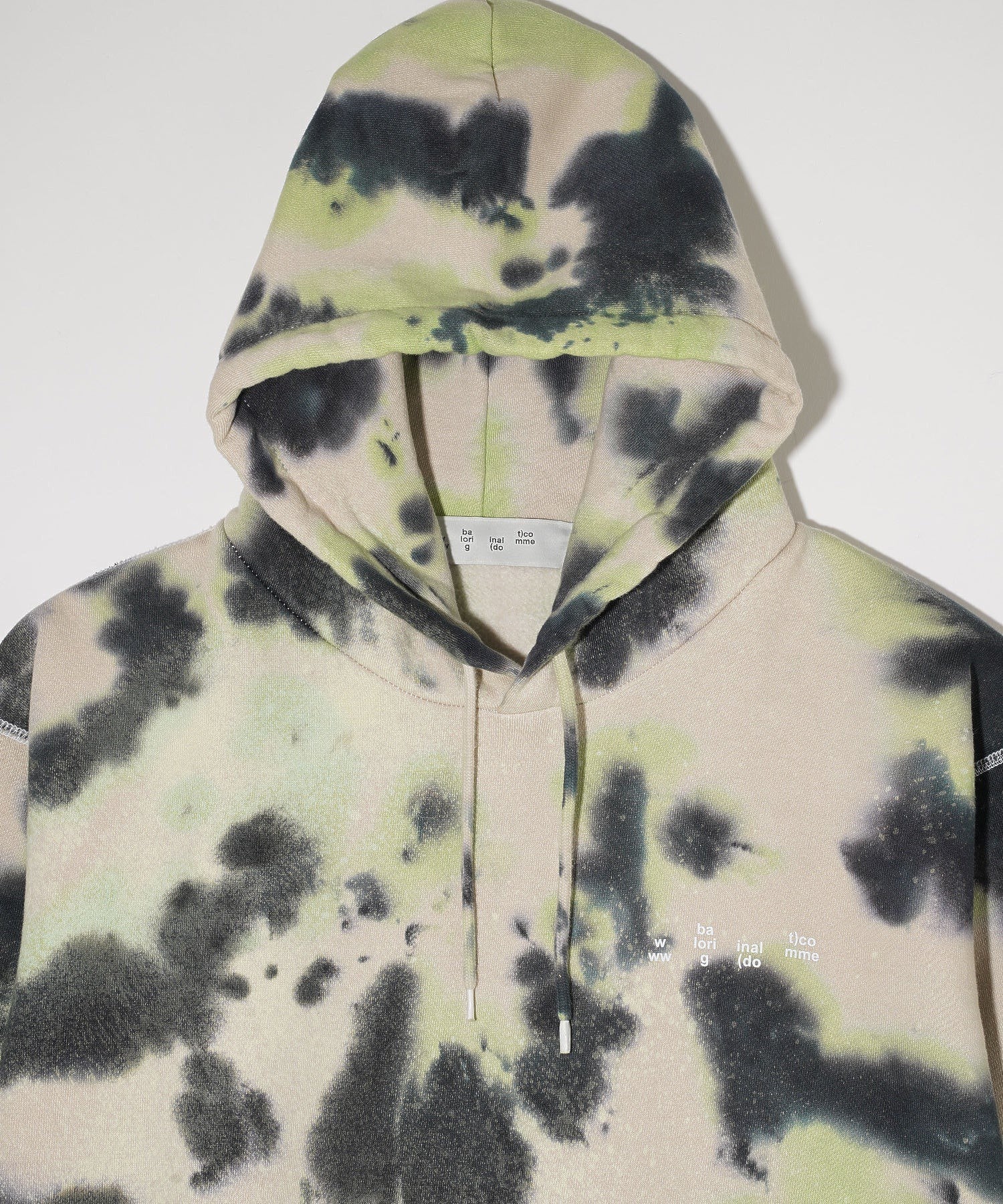 BAL/バル/LOGO TIE DYE HOODIE/BAL-2072