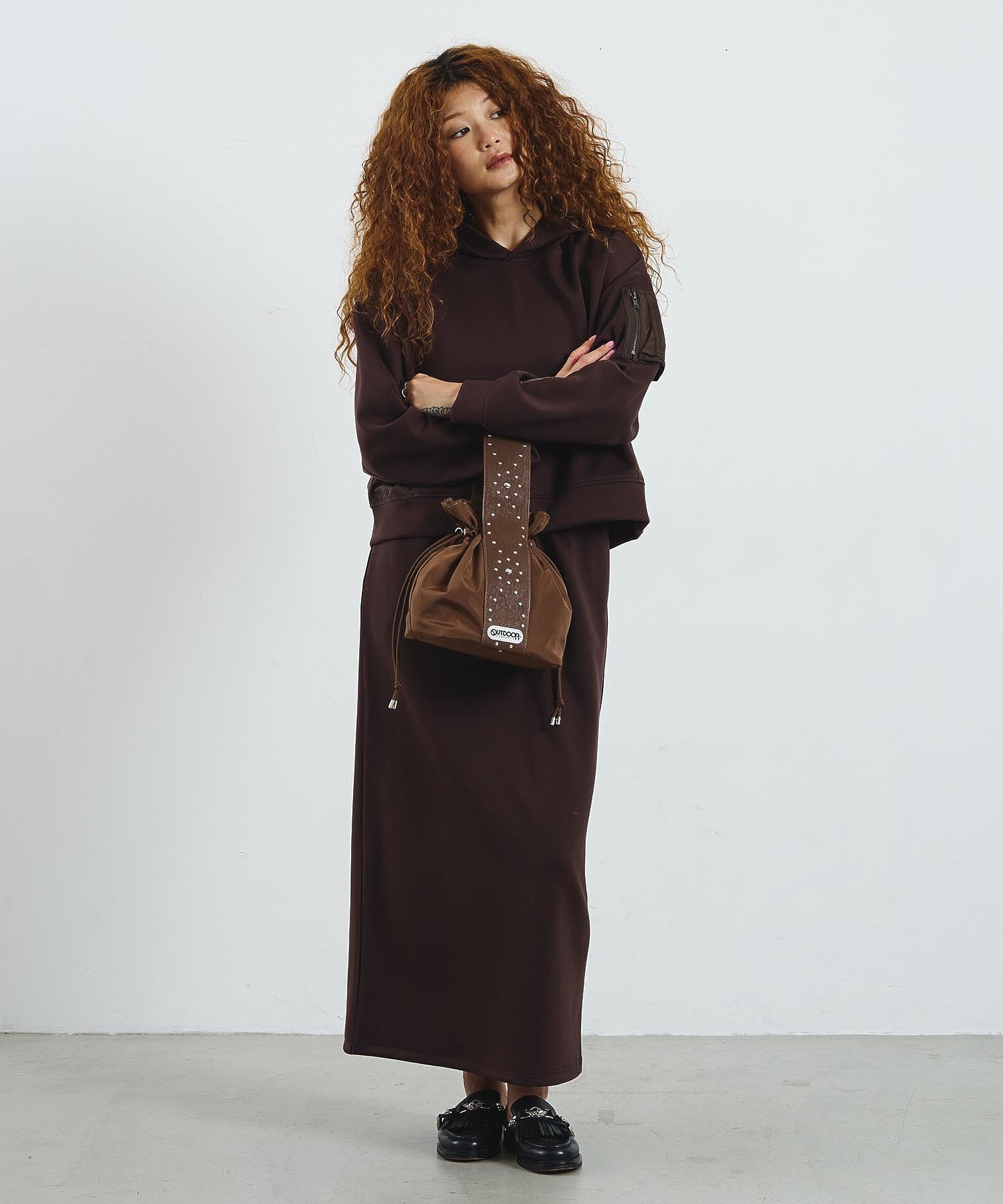 model:168cm 着用サイズ:ONE SIZE
