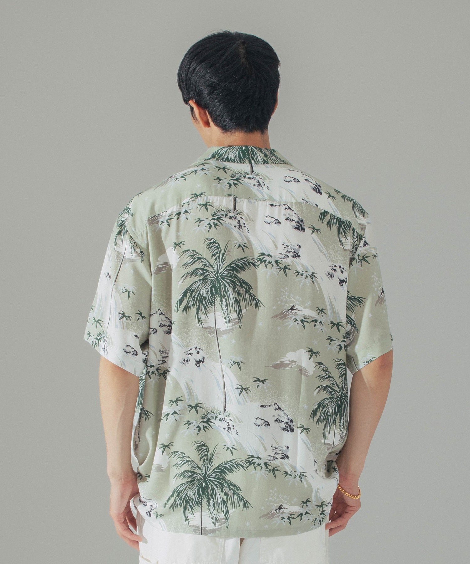 BEDWIN/ベドウィン/S/S ORG ALOHA SHIRT ROGERS/24SB1724