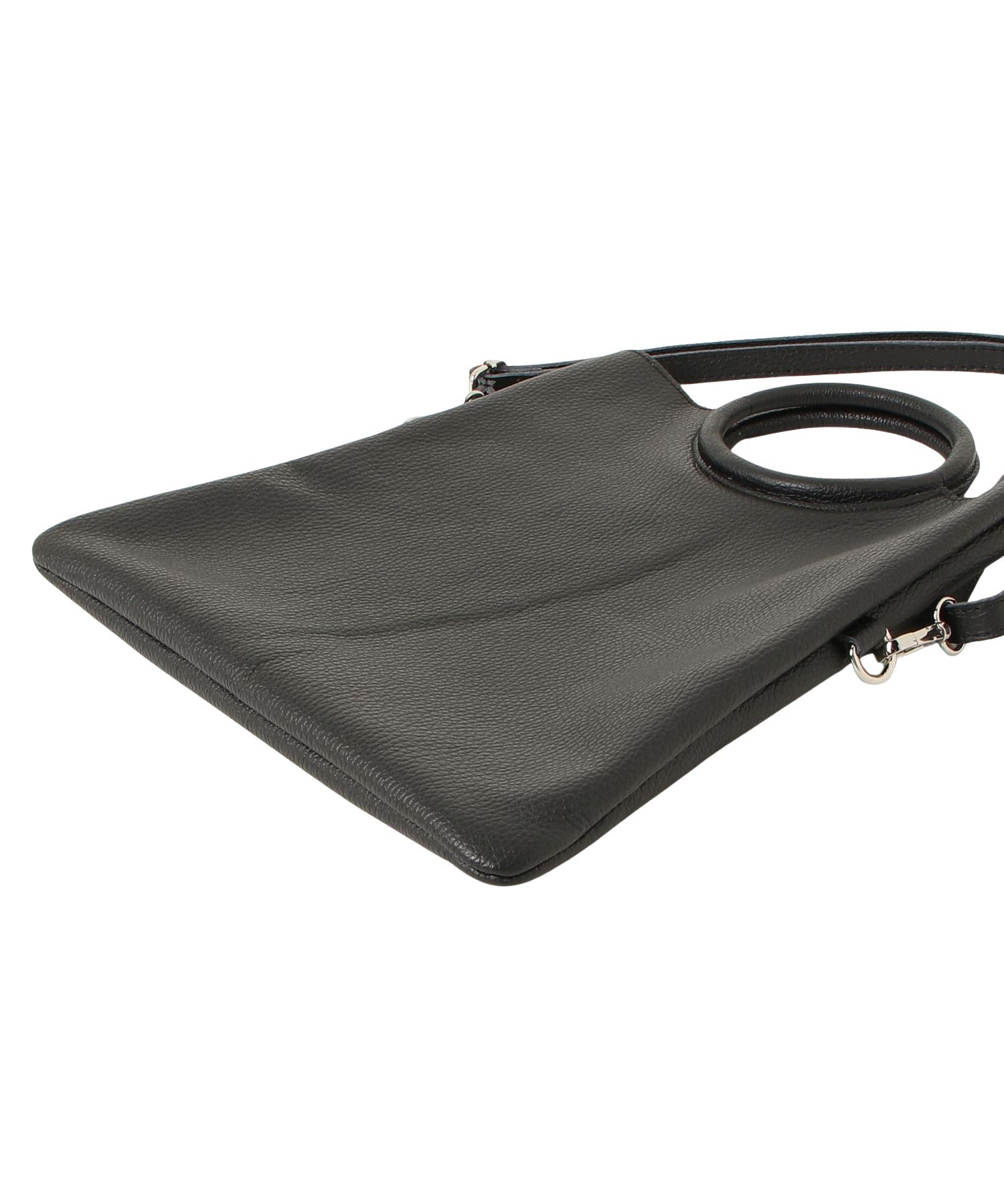 LAURA DI MAGGIO/サークルハンドルショルダーバッグ