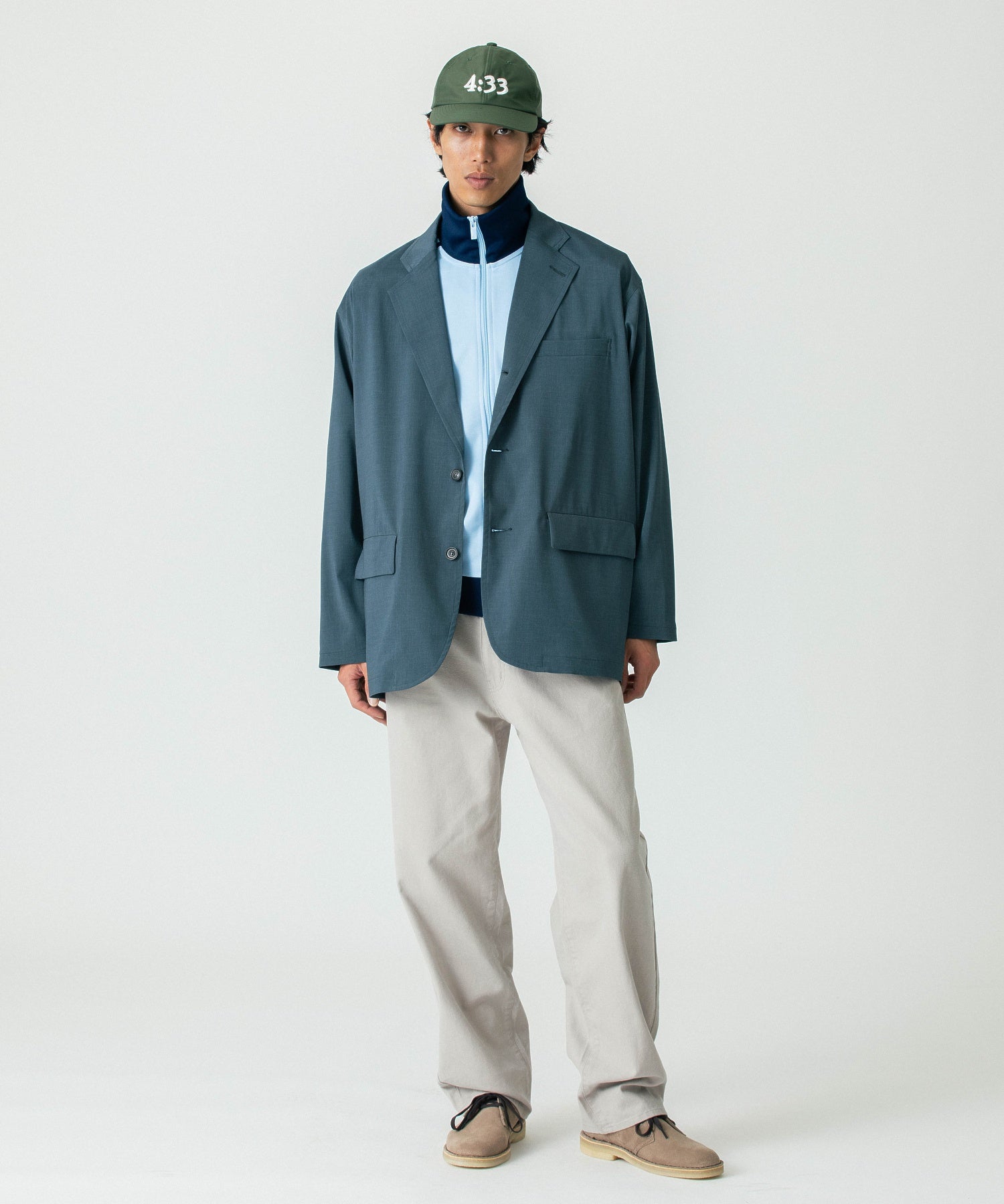 Hombre Nino/オンブレ・ニーニョ/POPLIN 3B JACKET/HN0251-JK0002