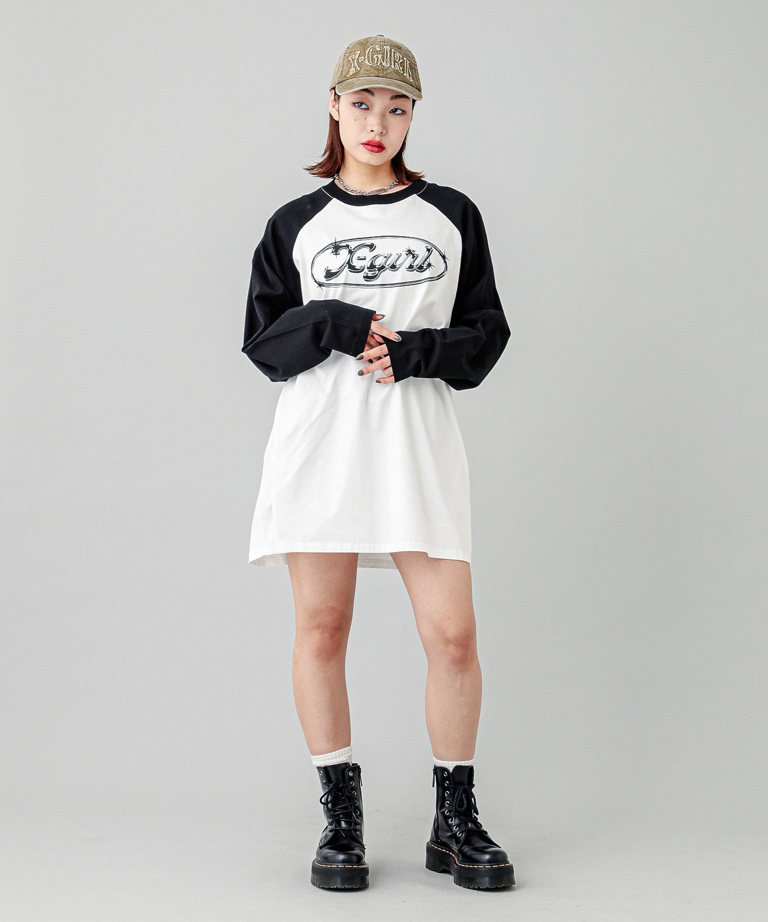 METAL LOGO B/B BIG TEE DRESS