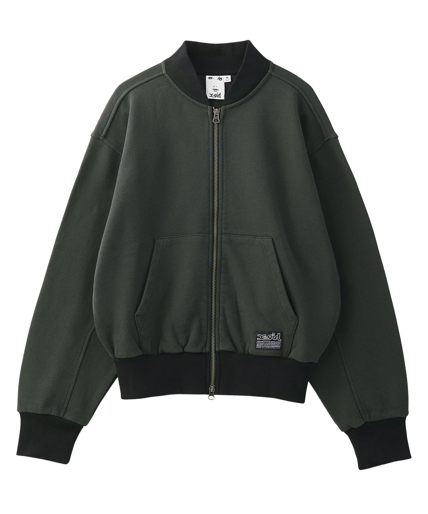 ZIP UP SWEAT BLOUSON