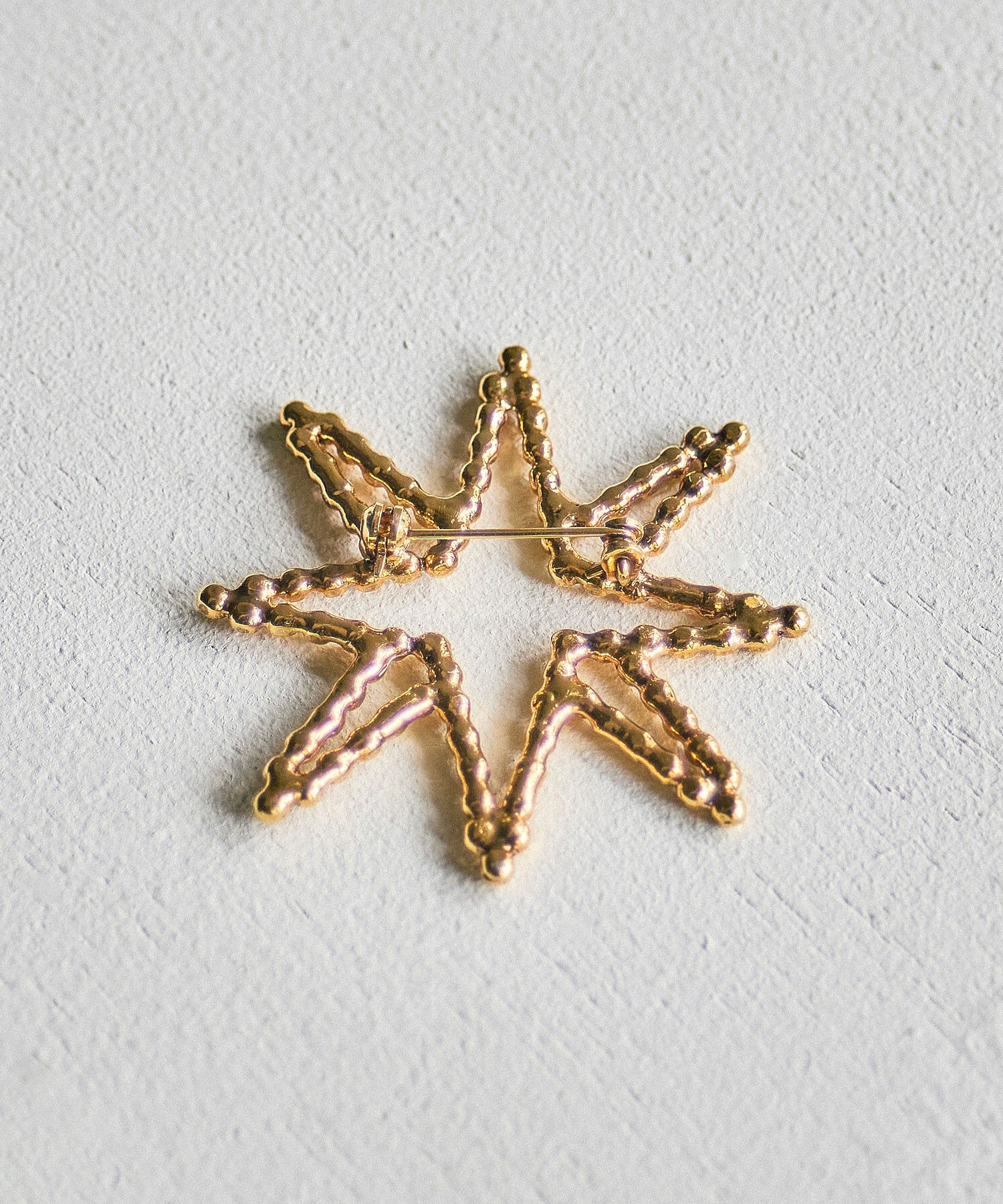 ADER.bijoux/CUTSTEEL STAR BROOCH