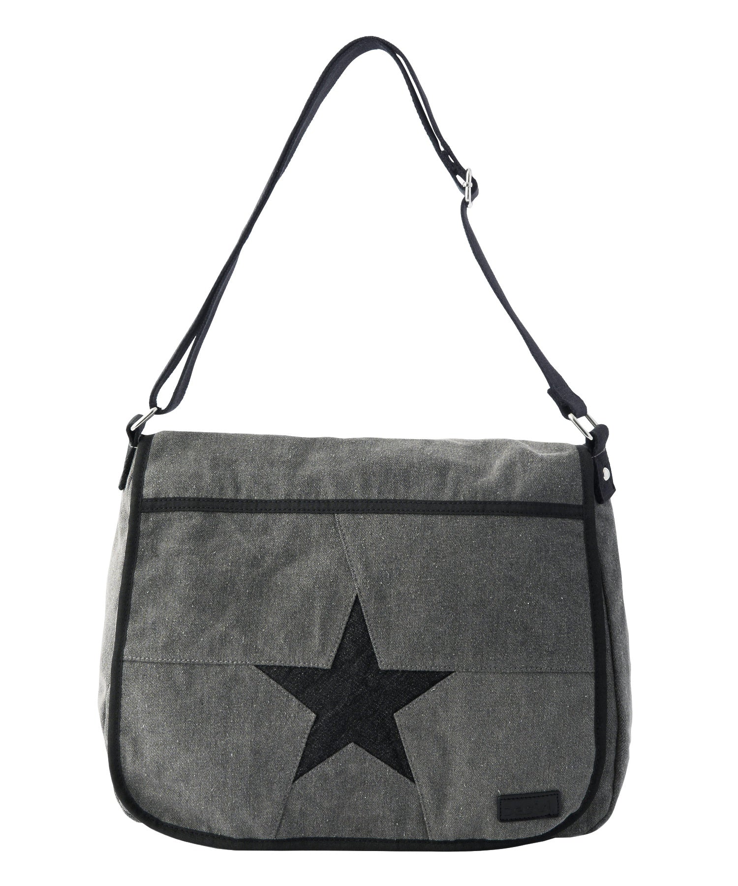 STAR PANELED MESSENGER BAG