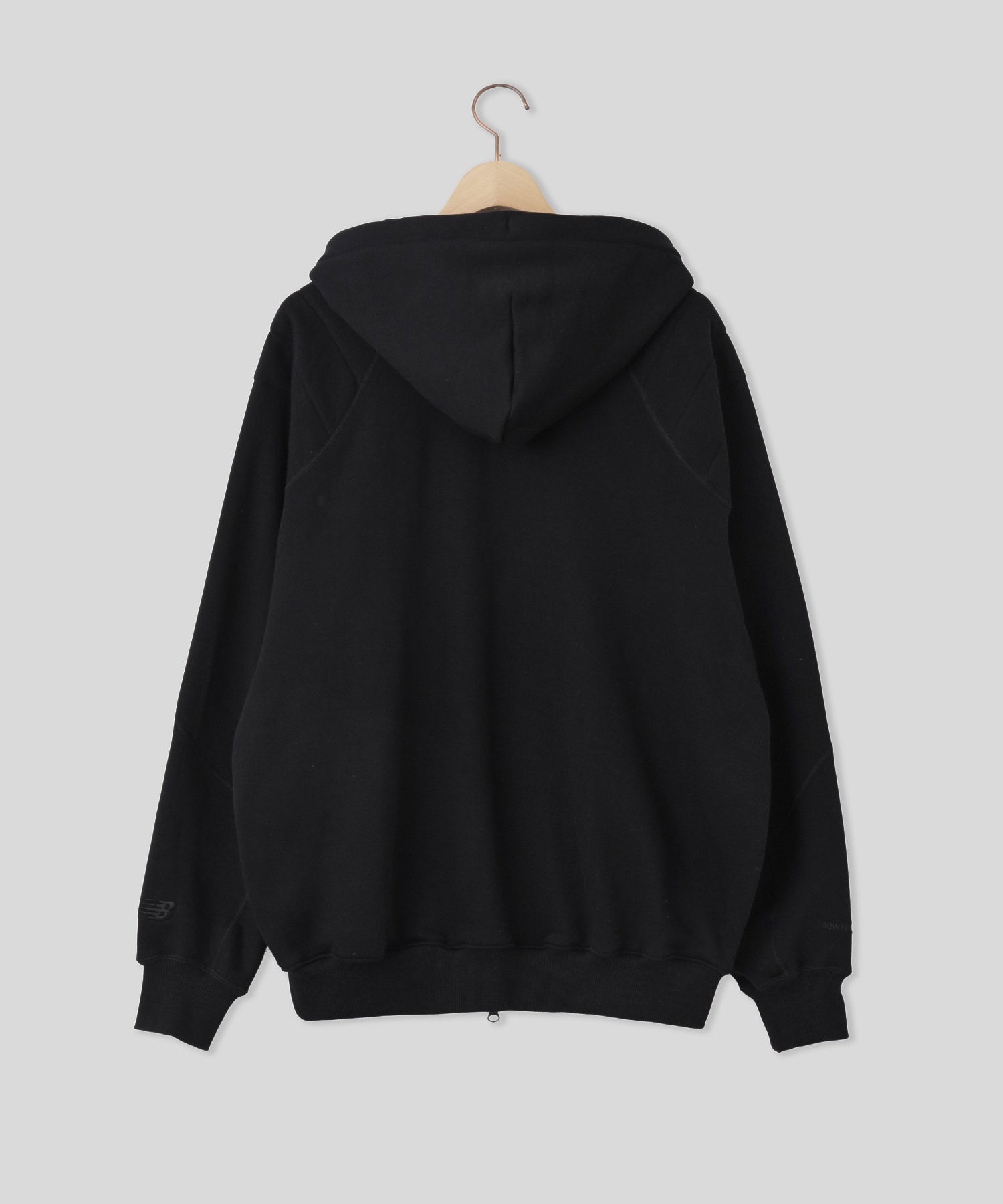 NEW BALANCE/ニューバランス/NB GREY FULLZIP HOODIE JACKET MJ62G29M