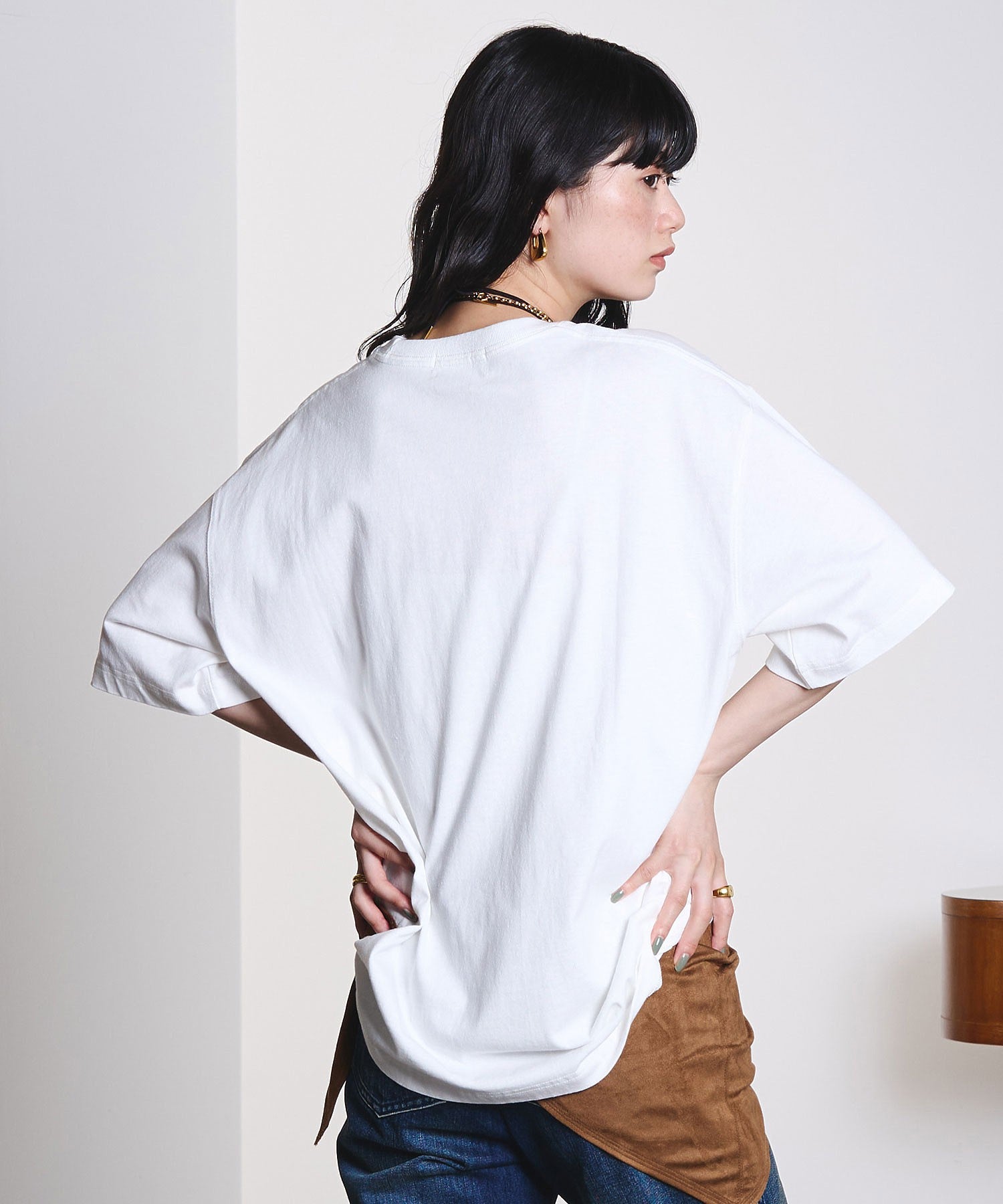 model:163cm 着用サイズ:ONE SIZE
