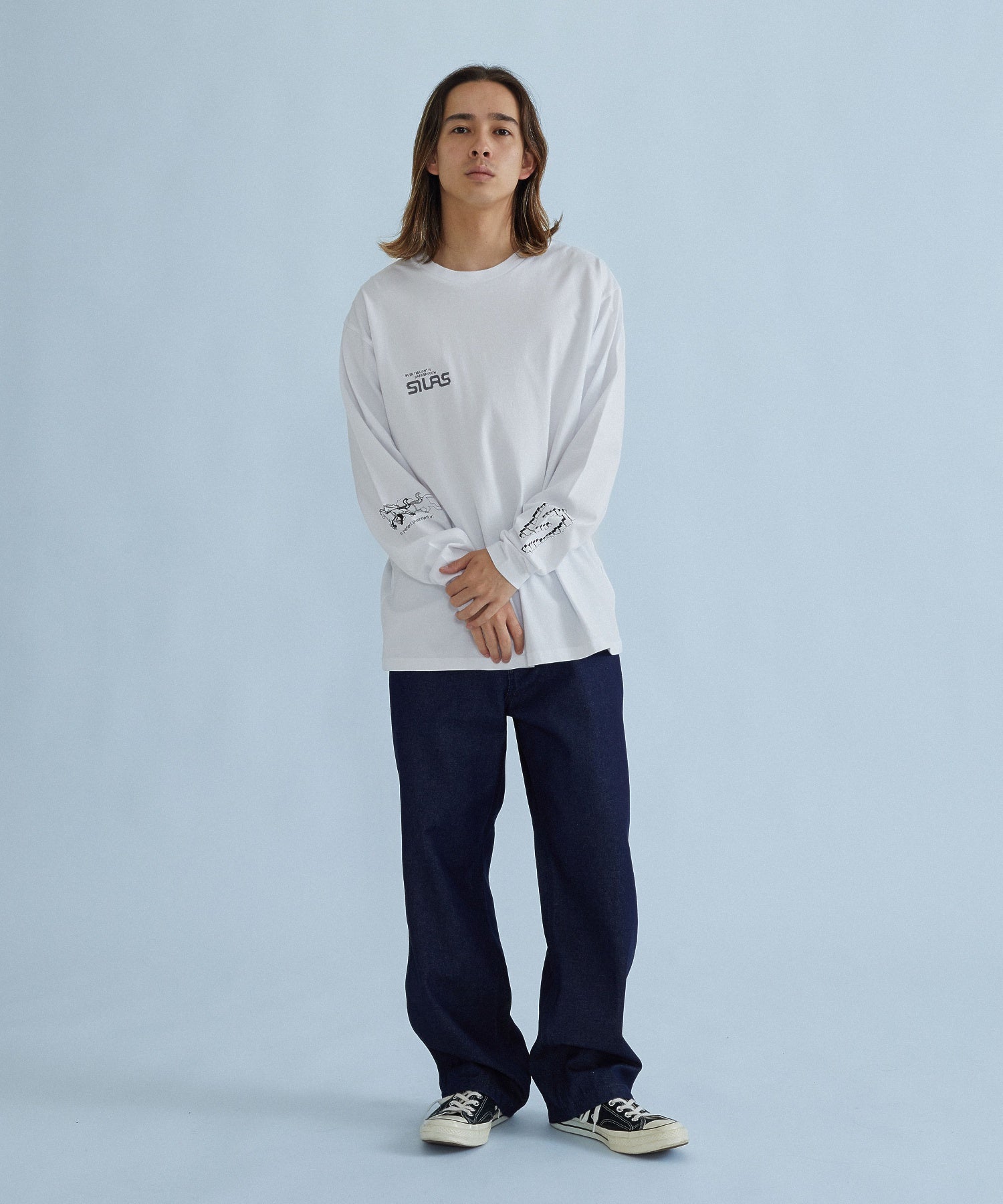 DOT MATRIX L/S TEE
