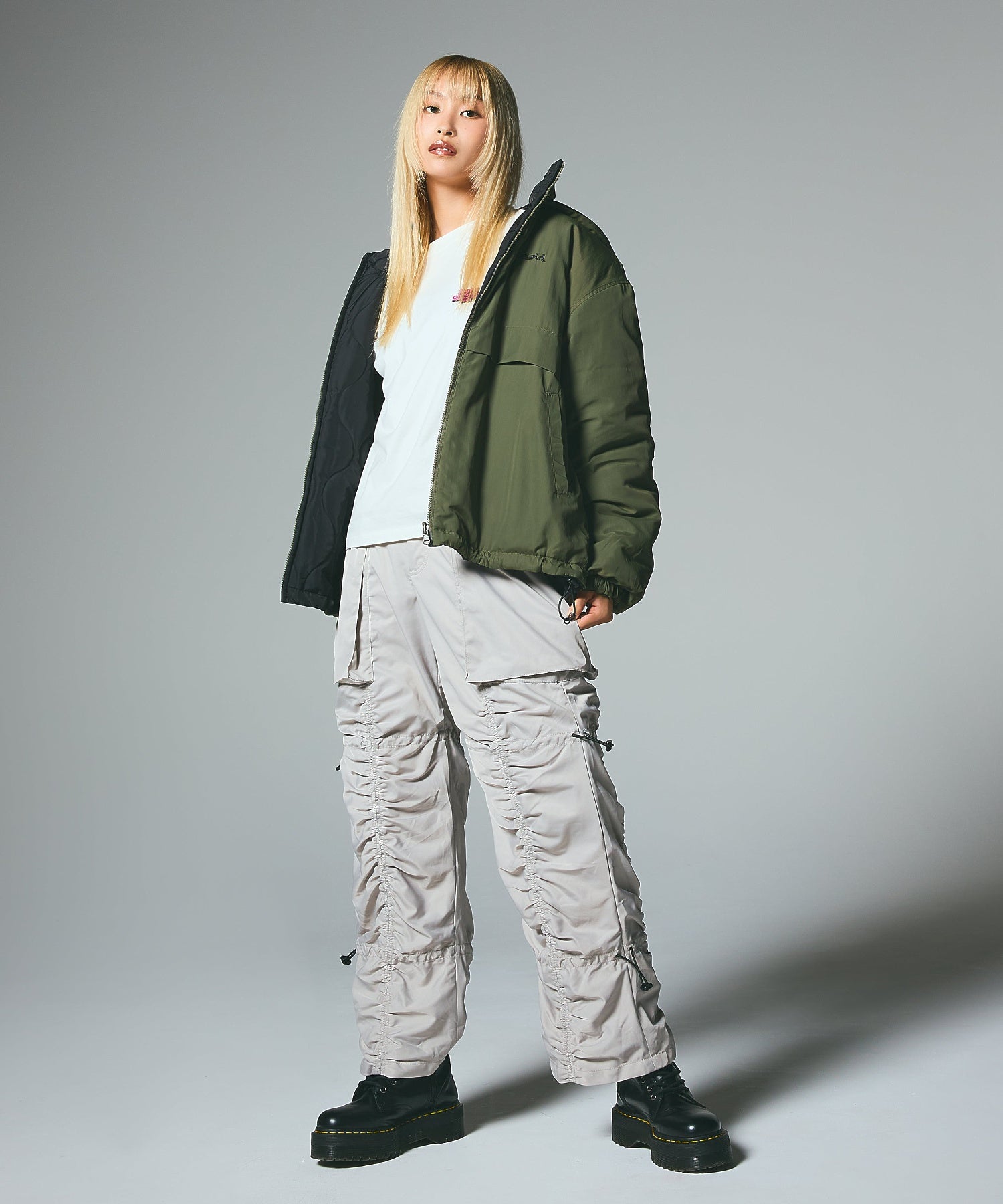 FACE PATCH REVERSIBLE JACKET