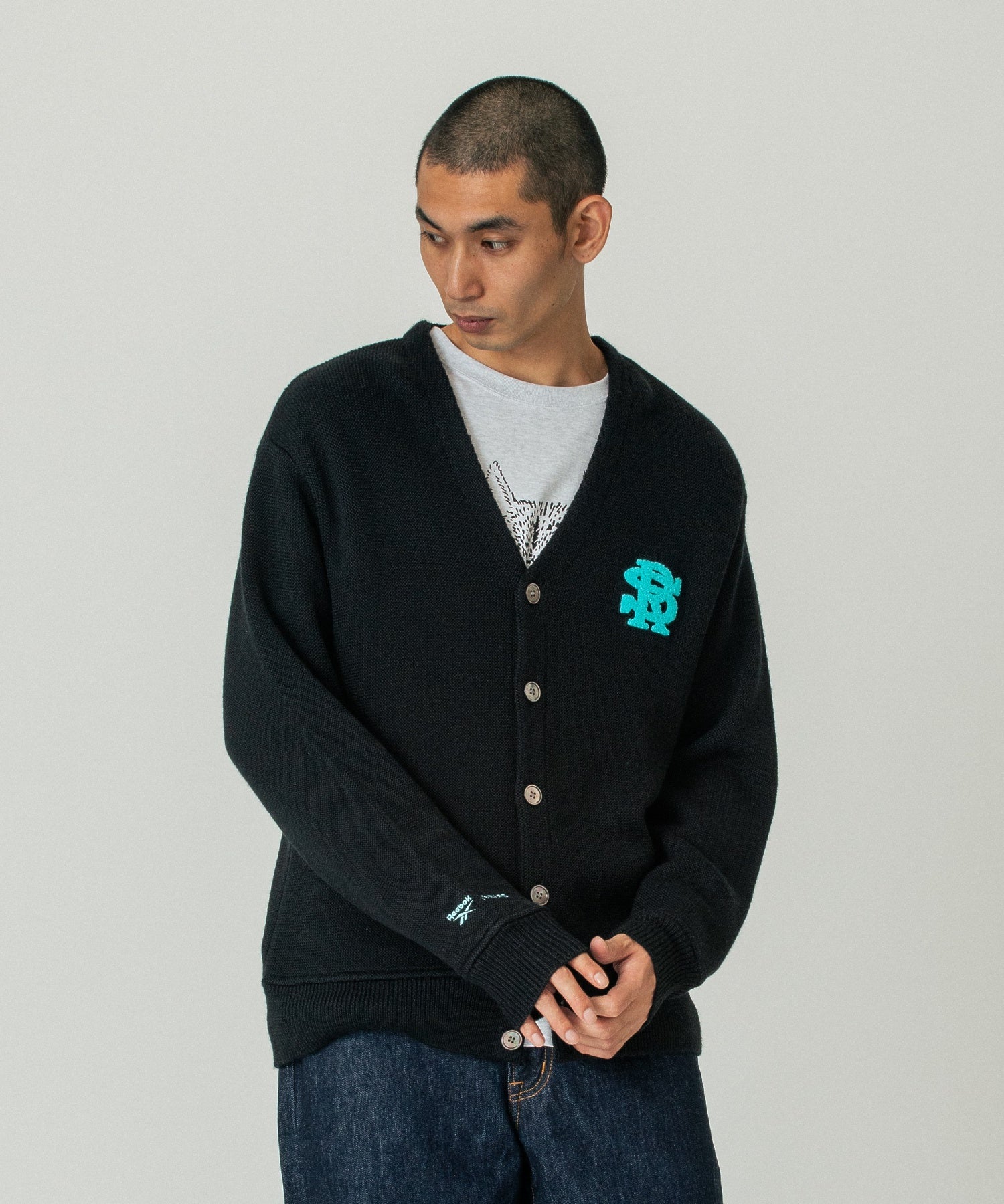 REEBOK×SILAS KNIT CARDIGAN
