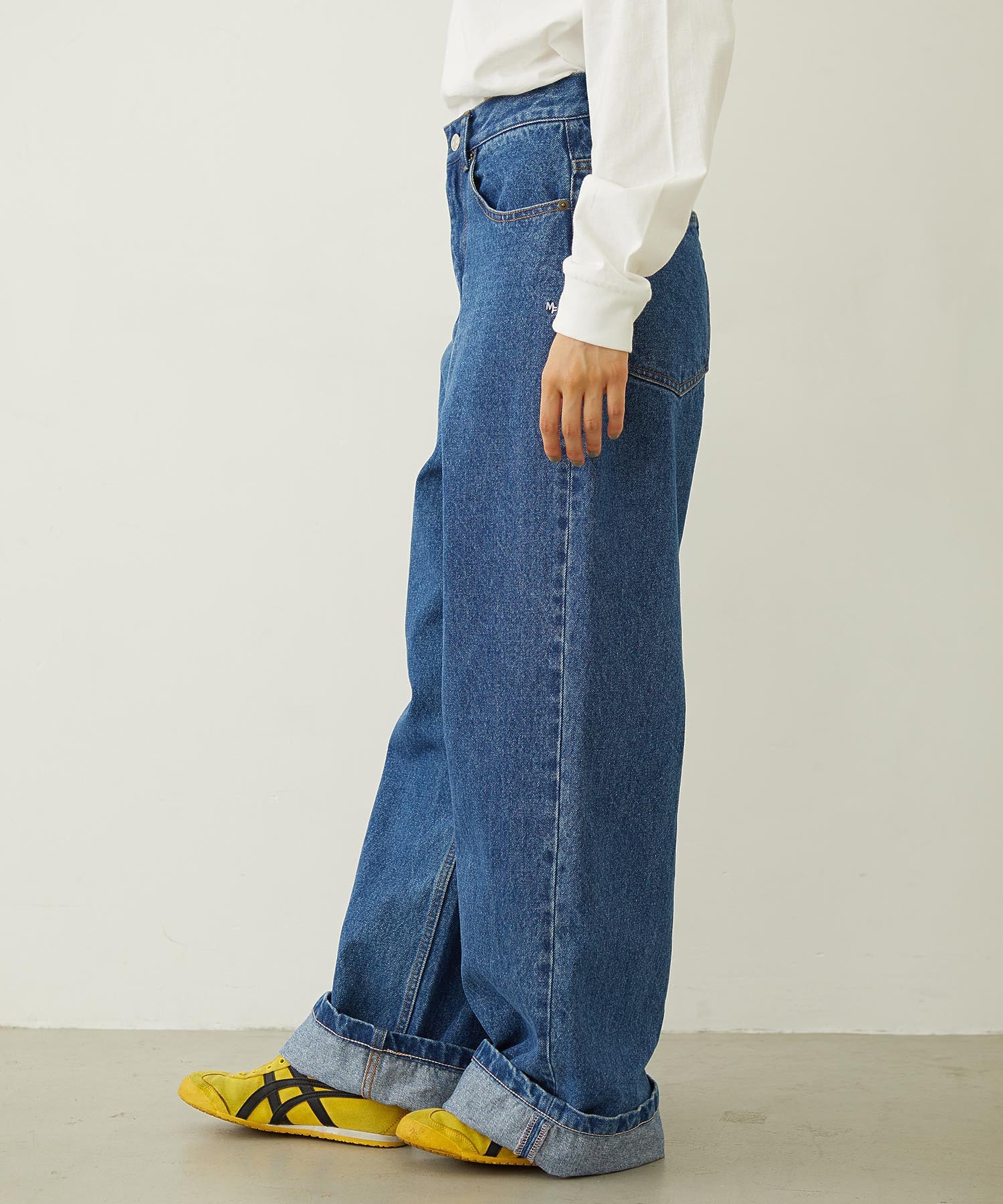 BOYFRIEND LOOSE DENIM PANTS