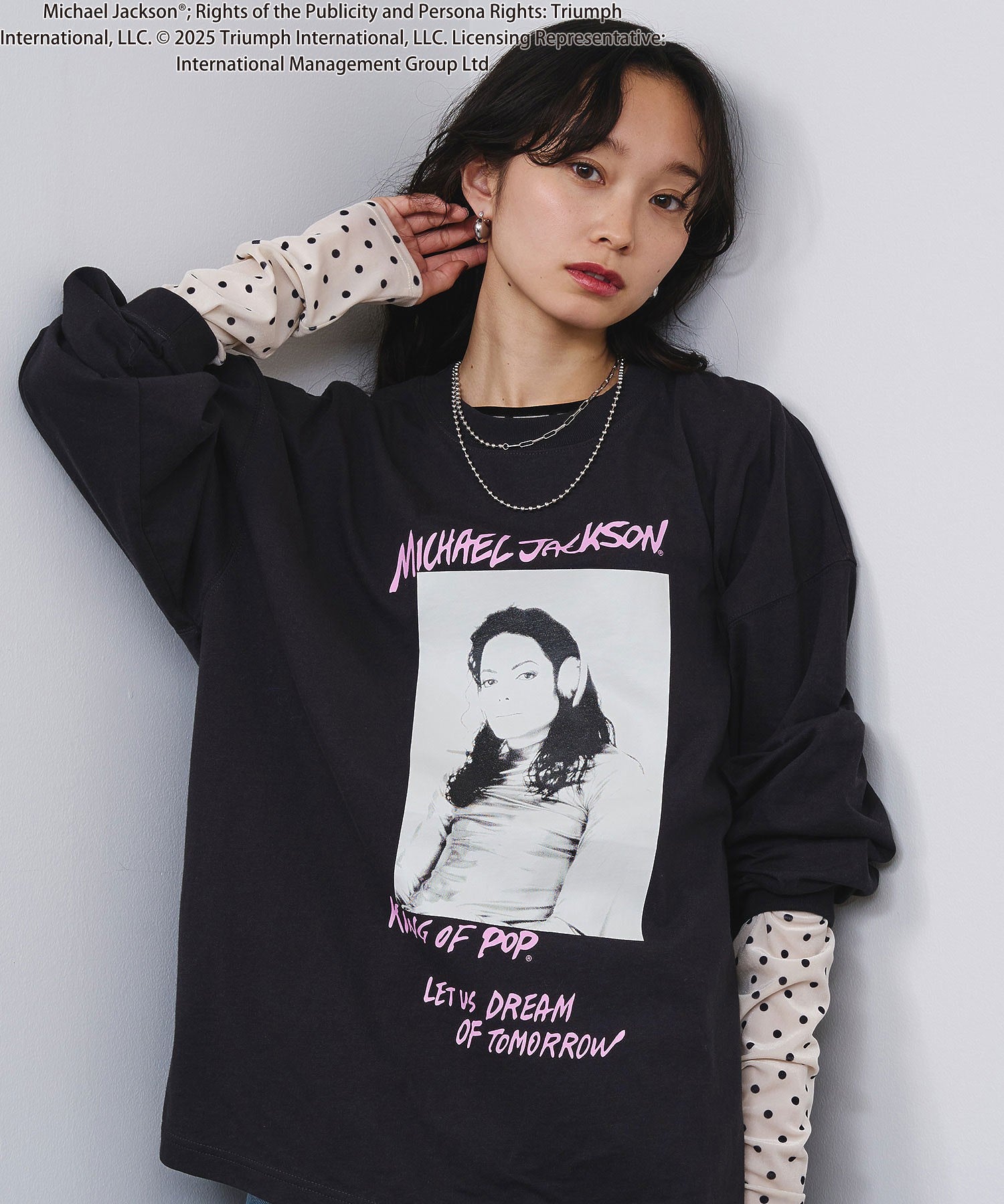 Michael Jackson/SCREAM L/S TEE