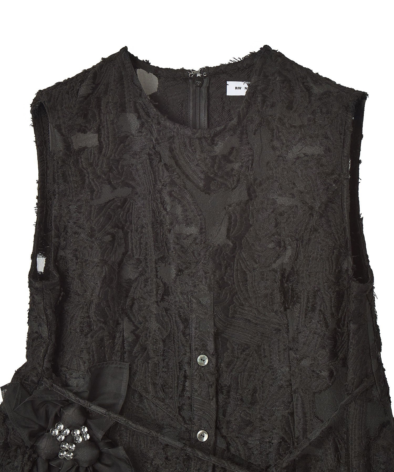 RIV NOBUHIKO/MALLORCA PLACKET DRESS