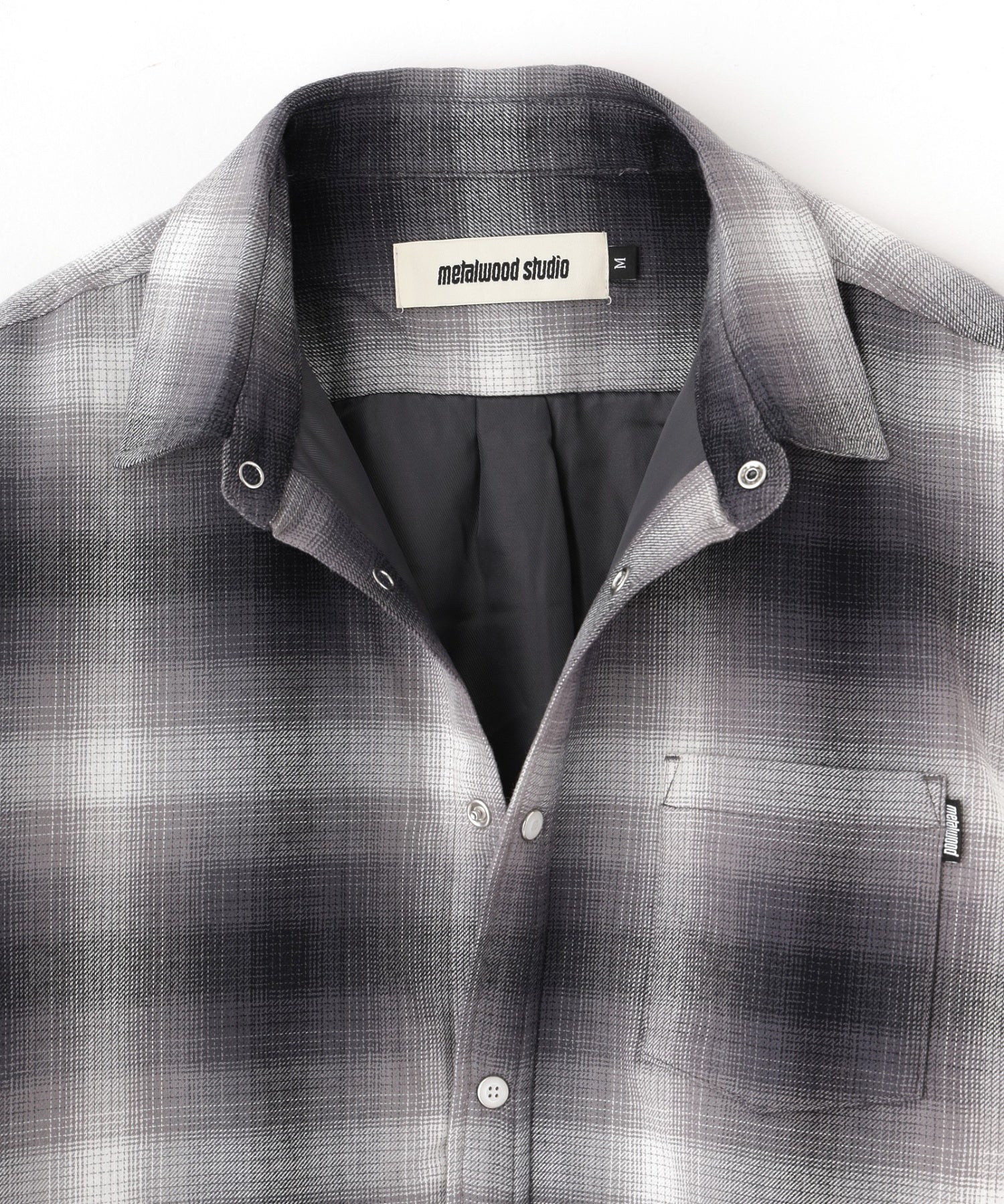 METALWOOD/メタルウッド スタジオ/POLY FILLED SHIRT MWS25-05-107
