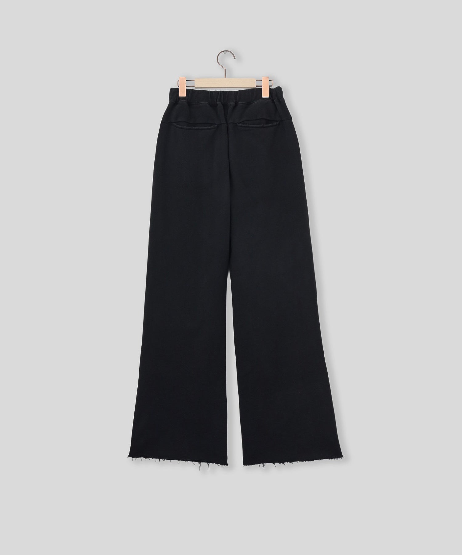 VEIN/ヴェイン/DISTRESSED BULKY TERRY CUT OFF BAGGY TROUSERS VP61-321