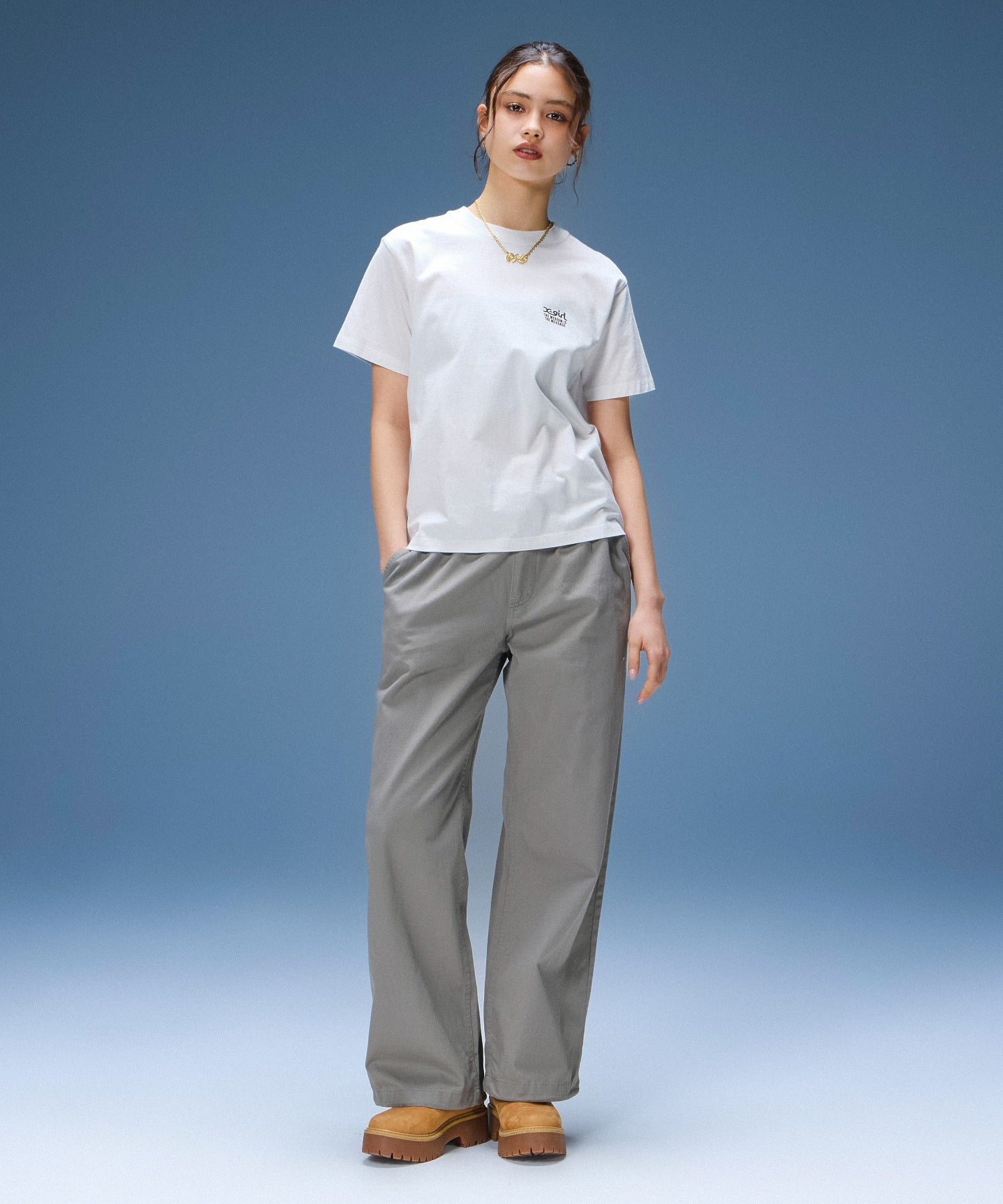 ROSE AND LOGO S/S TEE