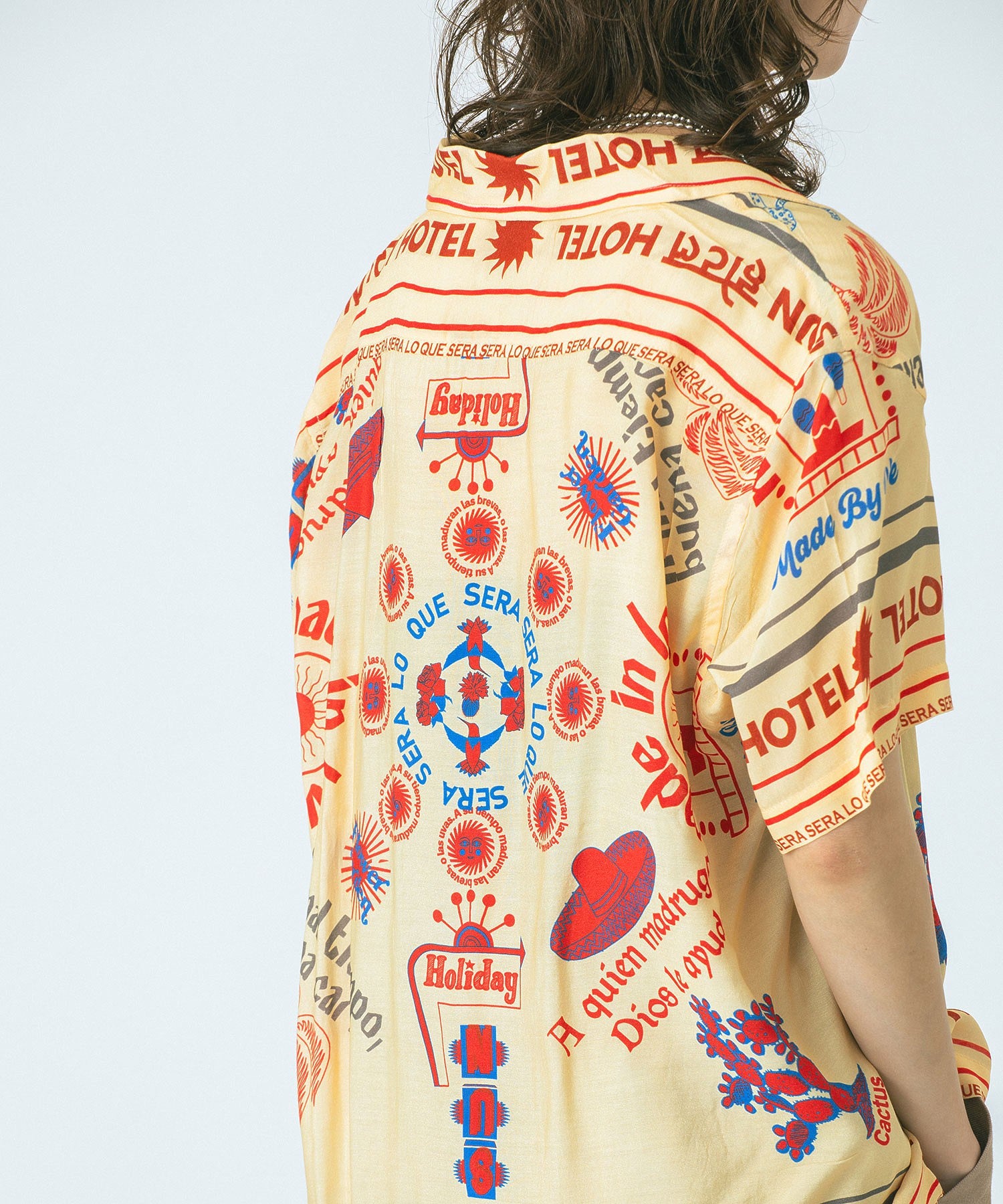 HLAADA for ROSE BUD/SUN HOTEL PRINT SHIRTS
