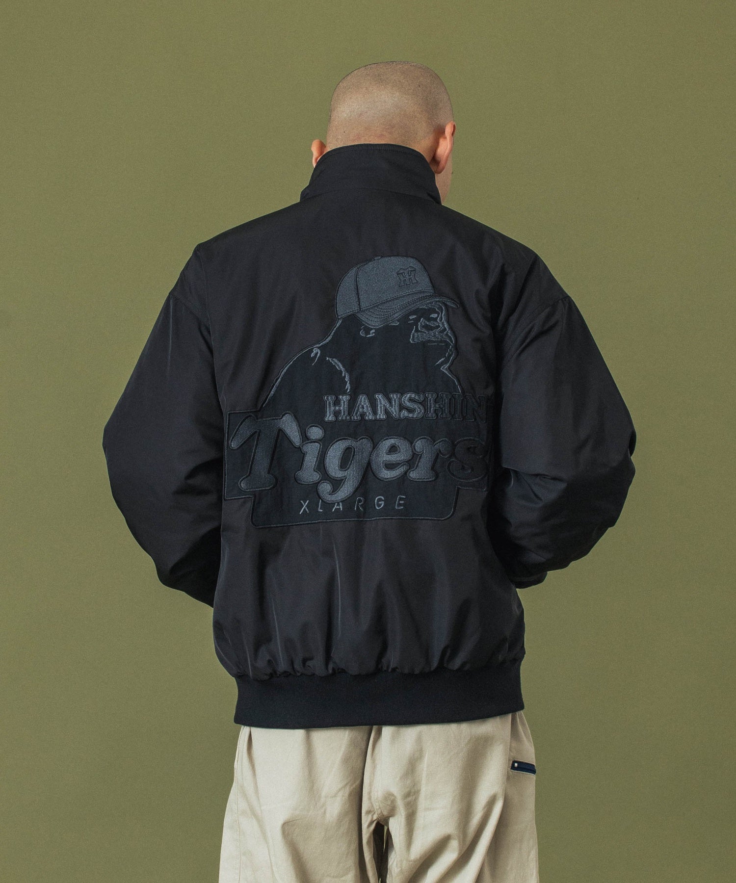 XLARGE×HANSHIN TIGERS GROUND COAT