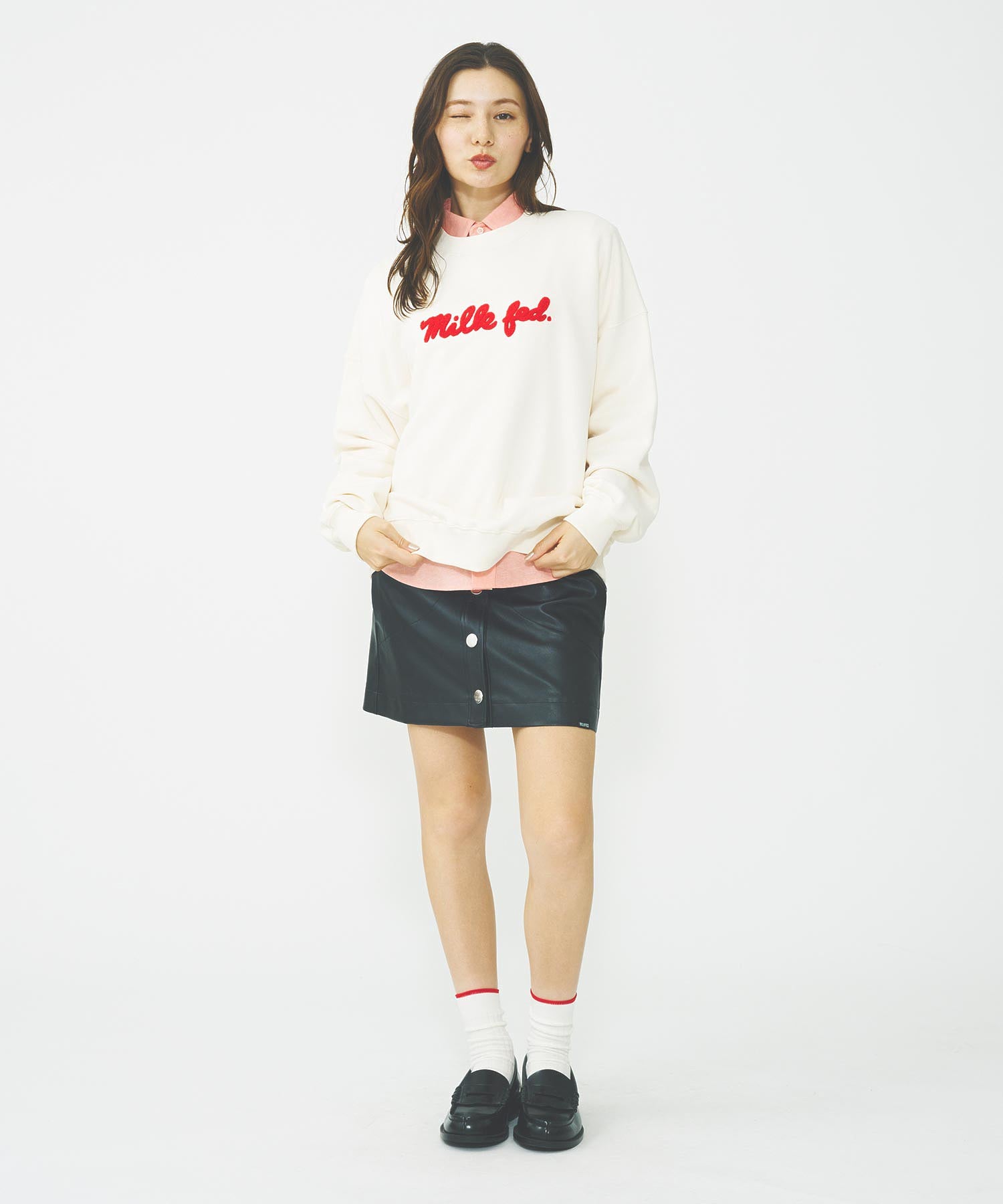 ICING LOGO BASIC SWEAT TOP