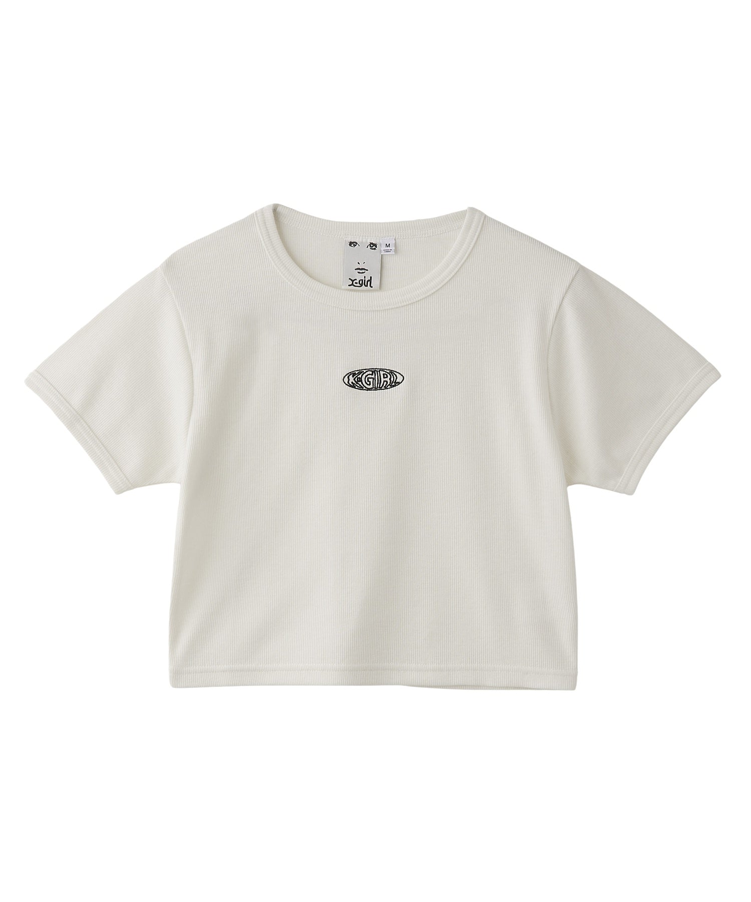 OUTLINE OVAL LOGO S/S TOP