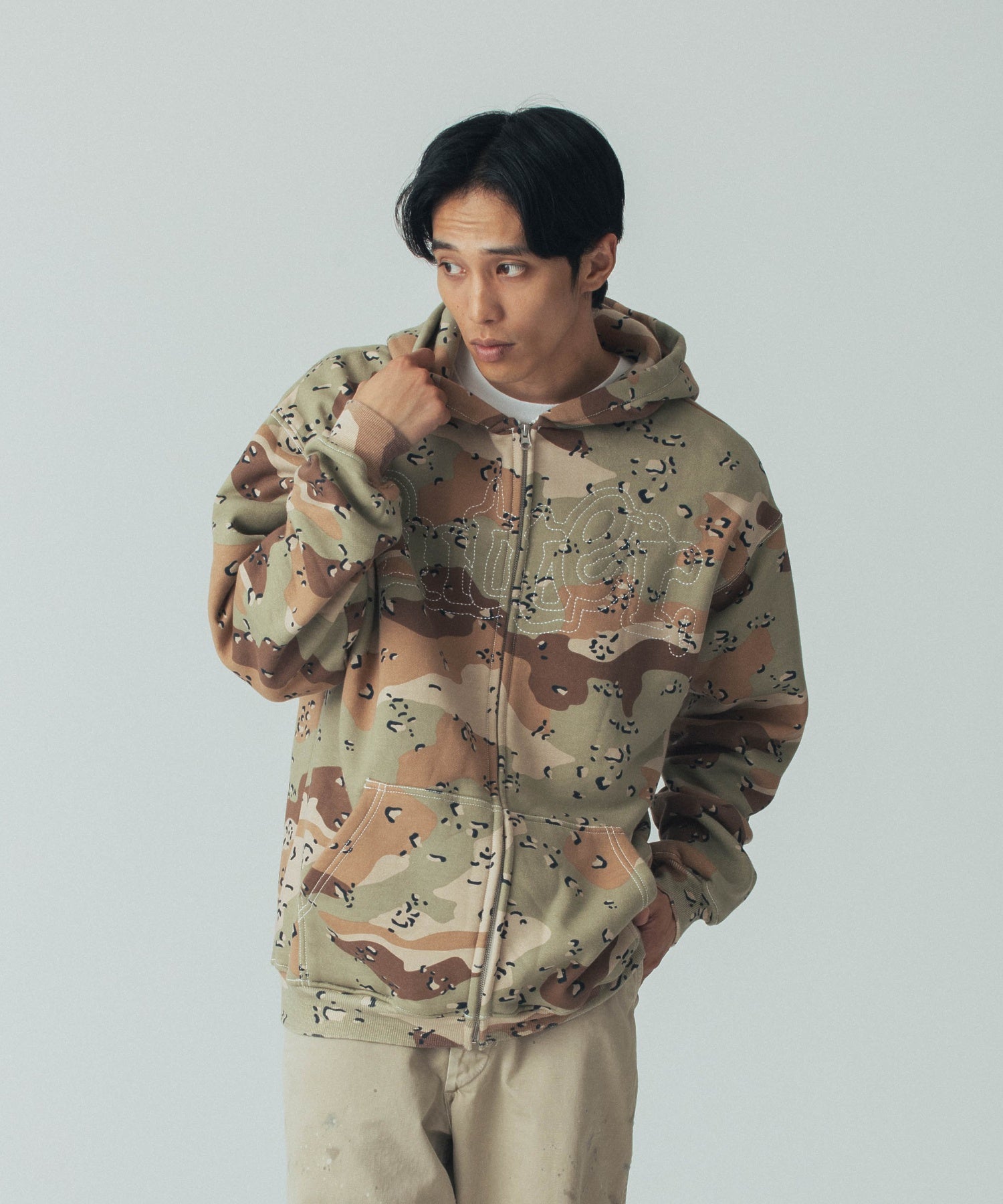 BUTTER/バター/Breakdown Zip-Thru Hood