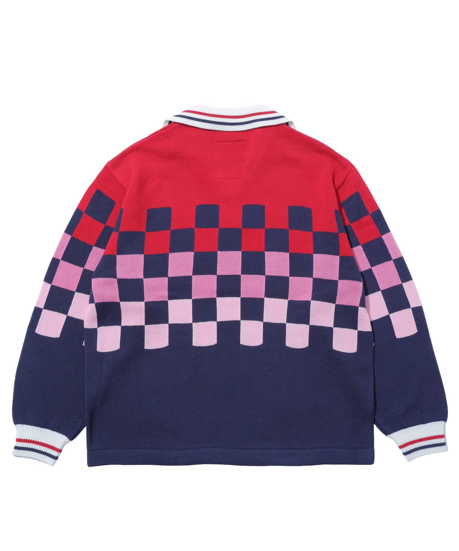 RICE NINE TEN/ライス ナイン テン/KNITTING CHECKRD SOCCER JERSEY/KN-CH-SOC