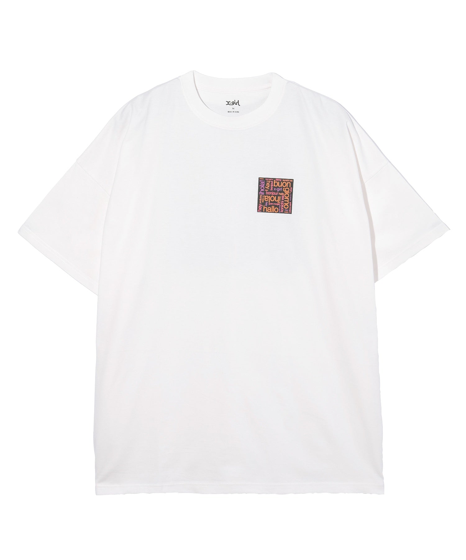 BONJOUR LOGO S/S BIG TEE DRESS