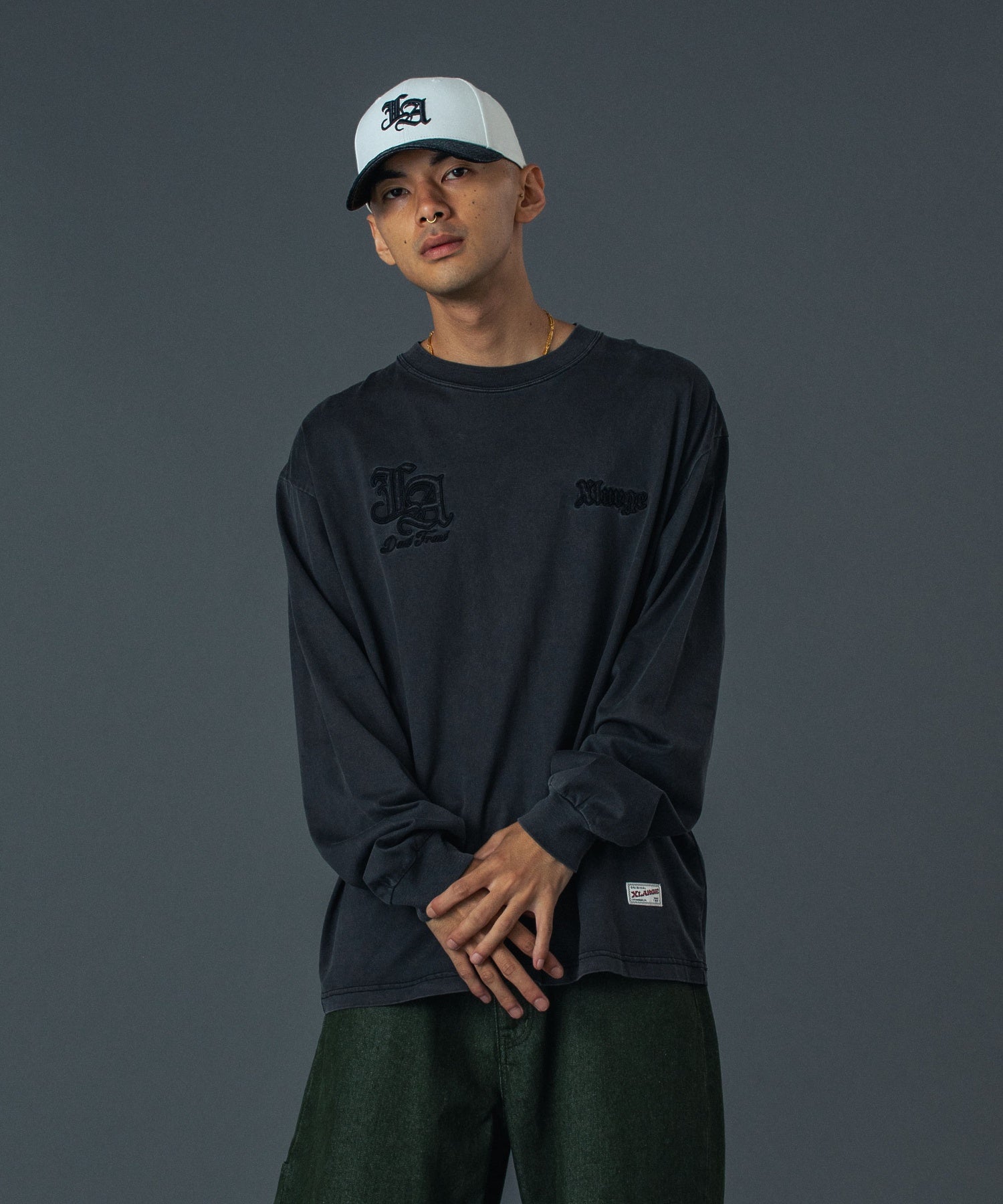 MODEL 身長172cm / 着用サイズ：Lサイズ