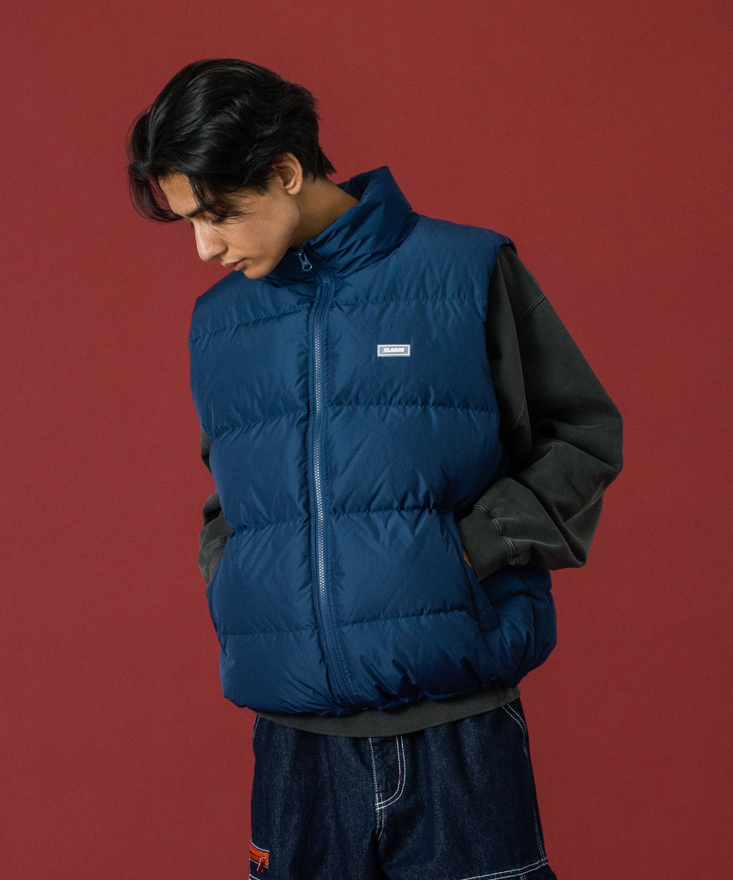 MODEL 身長183cm / 着用サイズ：Lサイズ
