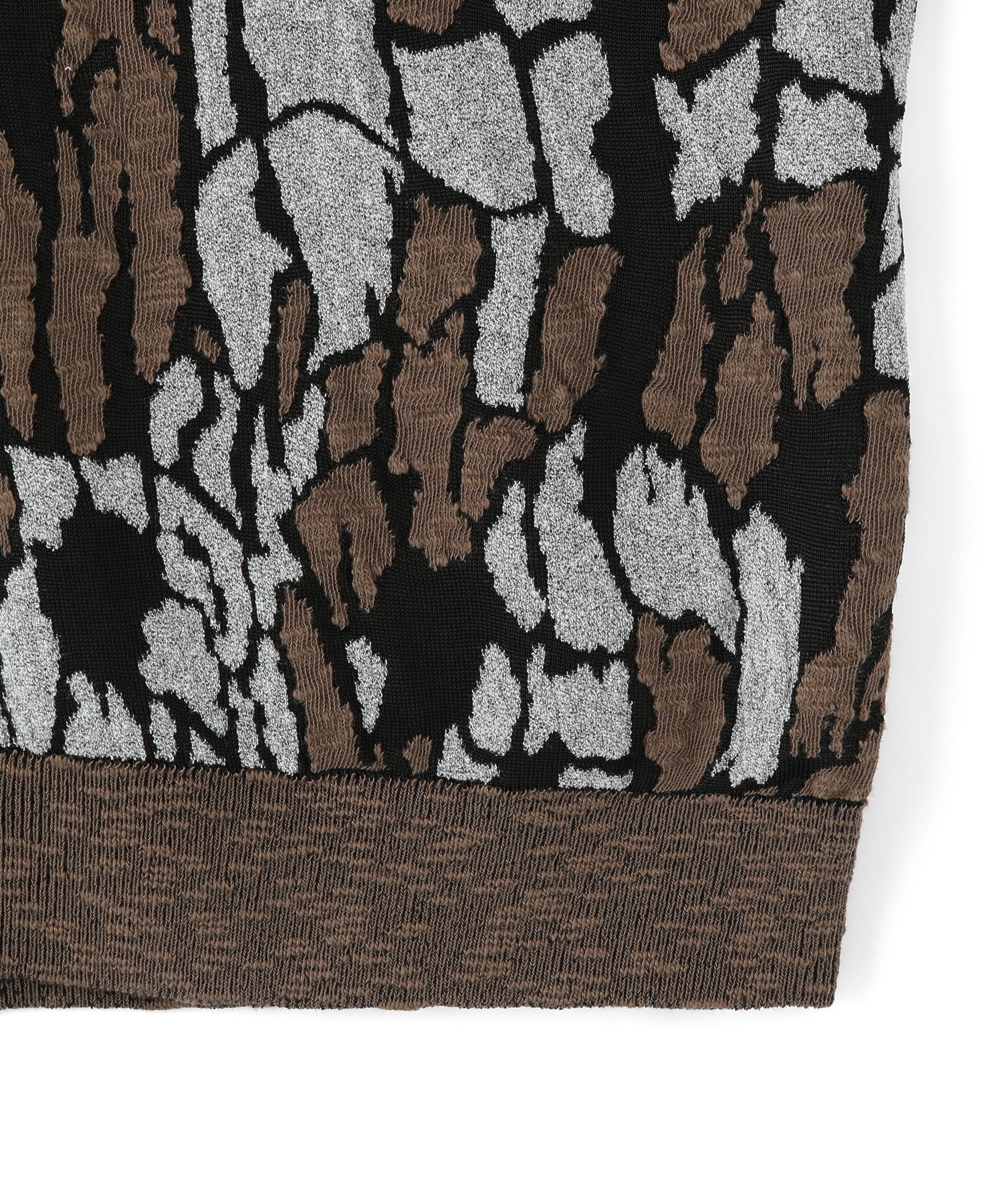 gimcontext/ジム コンテキスト/Trebark Camo Knit Cardigan 25505030