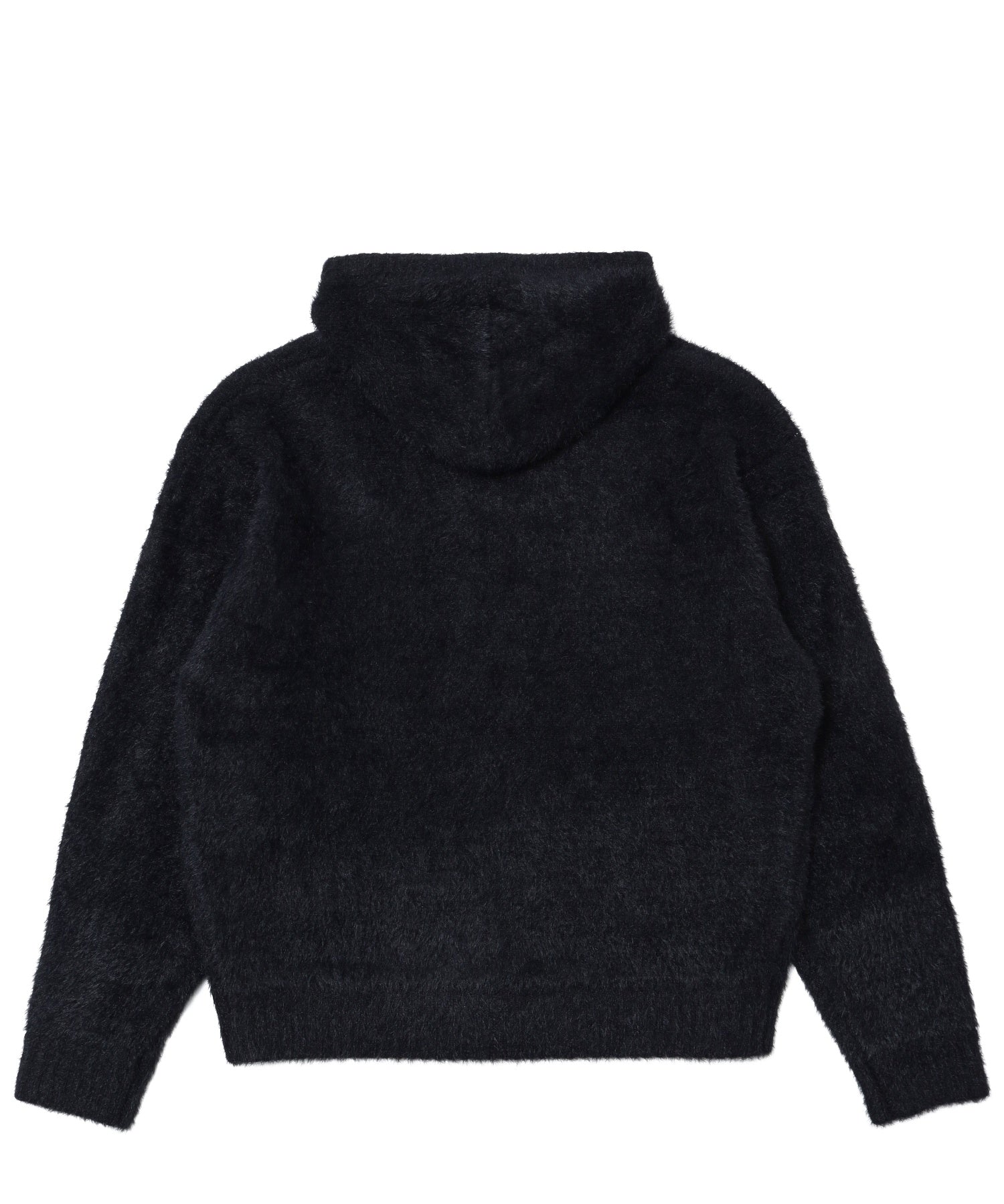 JACQUARD HOODED SWEATER