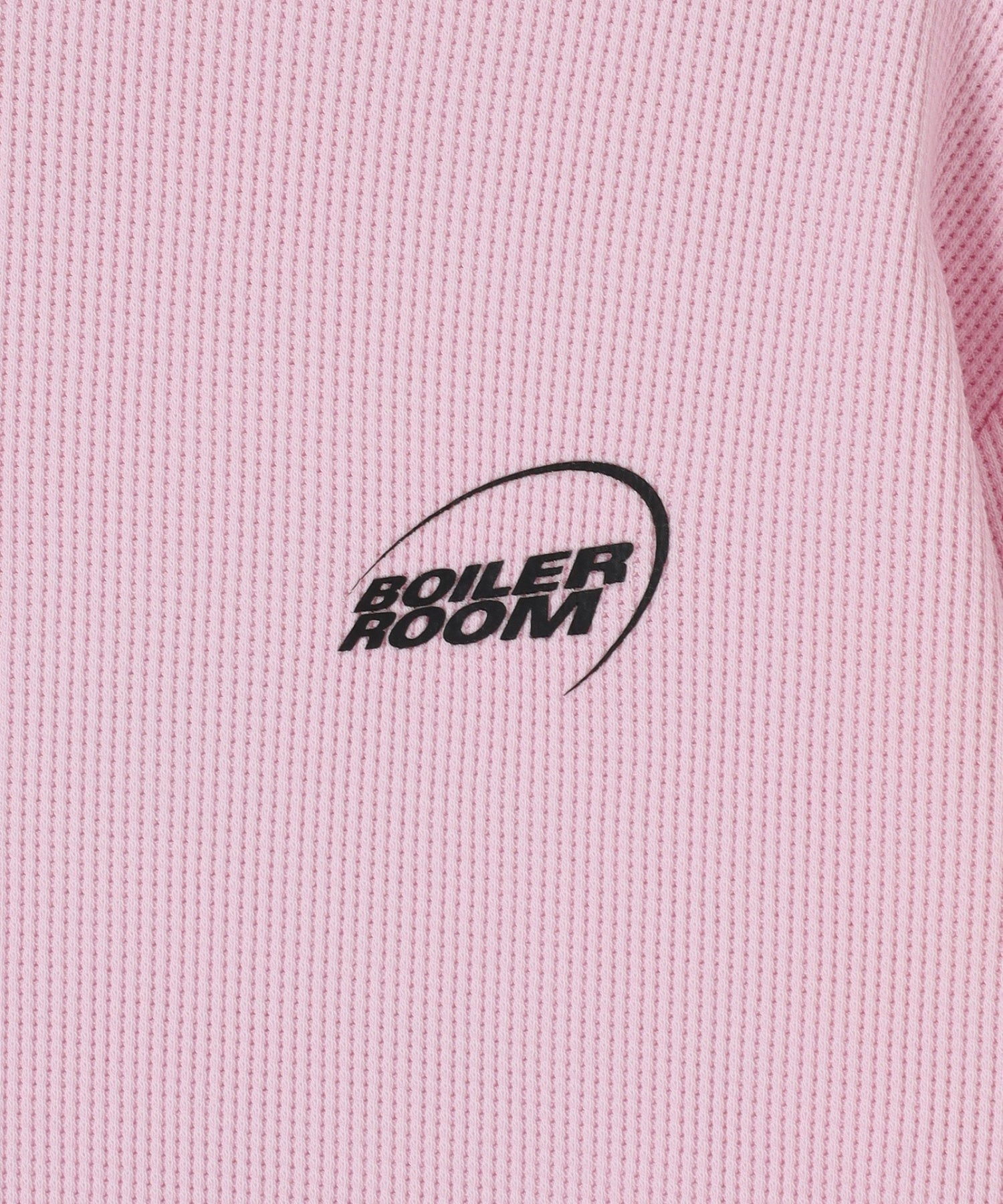 BOILER ROOM/ボイラールーム/WAFFLE LONG SLEEVEAW25LS02PNK