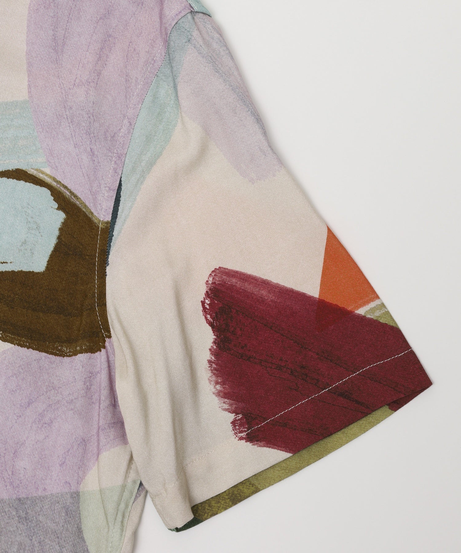 WAX LONDON/ワックスロンドン/DIDCOT SS SHIRT PAINTED SHAPES MLT