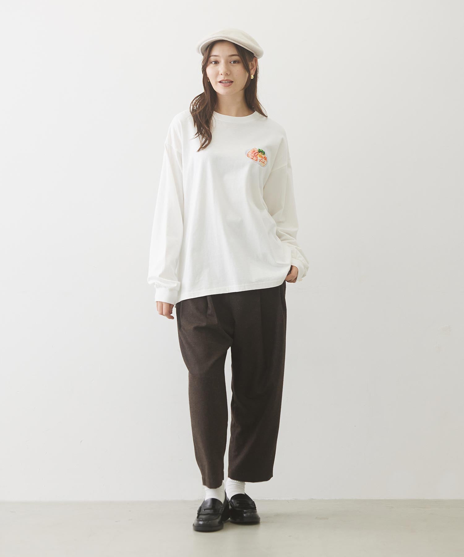 BREAKFAST WIDE L/S TEE