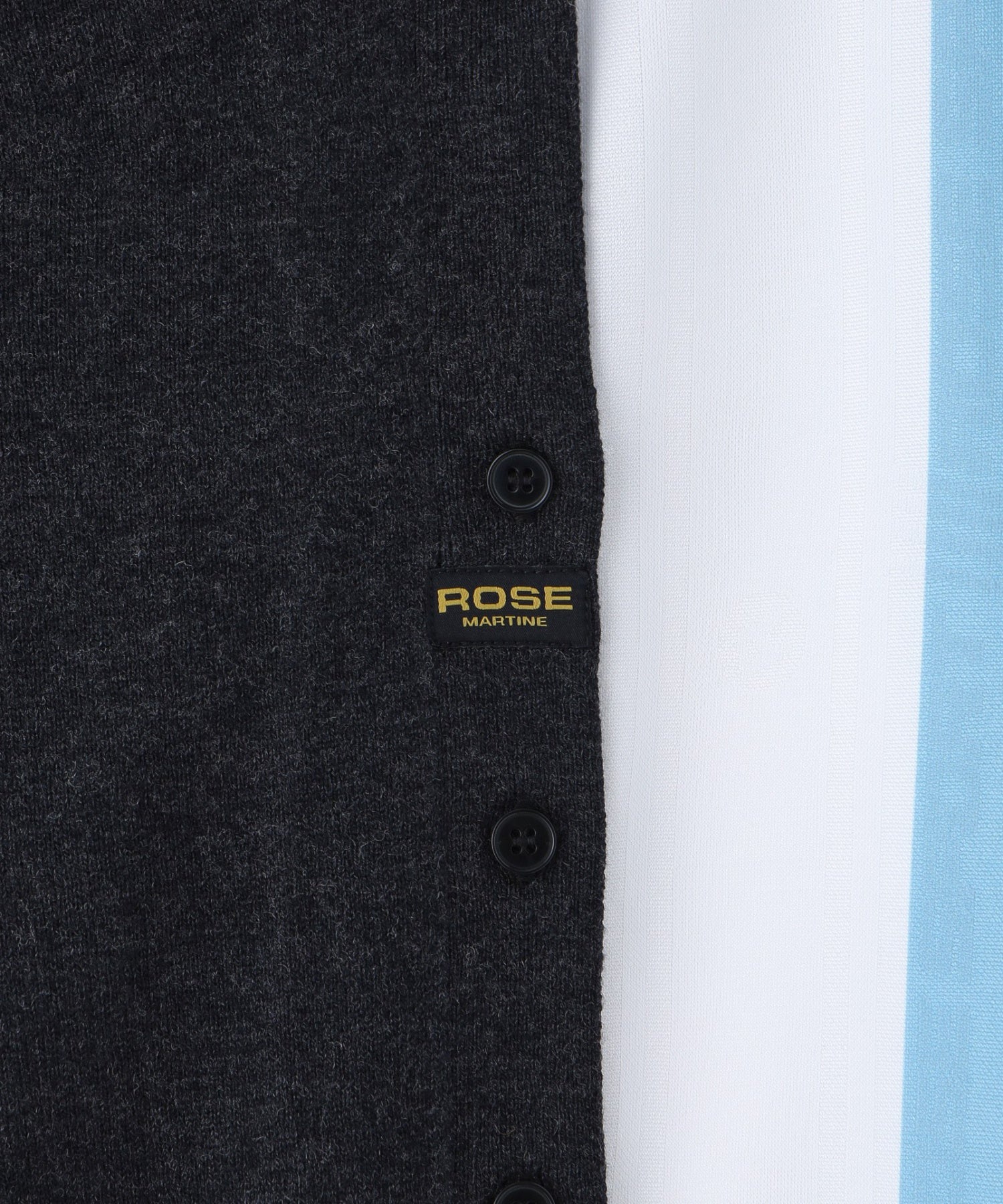 MARTINE ROSE/マーティン ローズ/WMNS  HYBRID FOOTBALL CARDIGAN 975YA19053