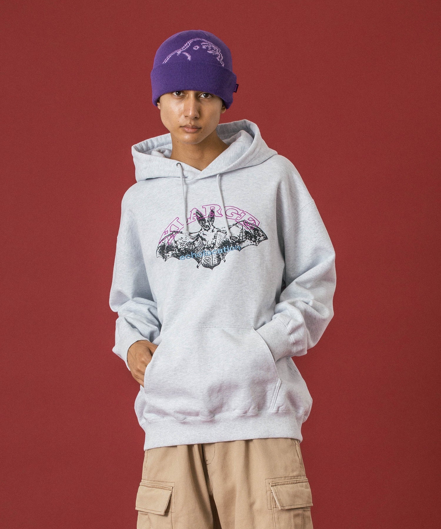 MODEL 身長183cm / 着用サイズ：Lサイズ