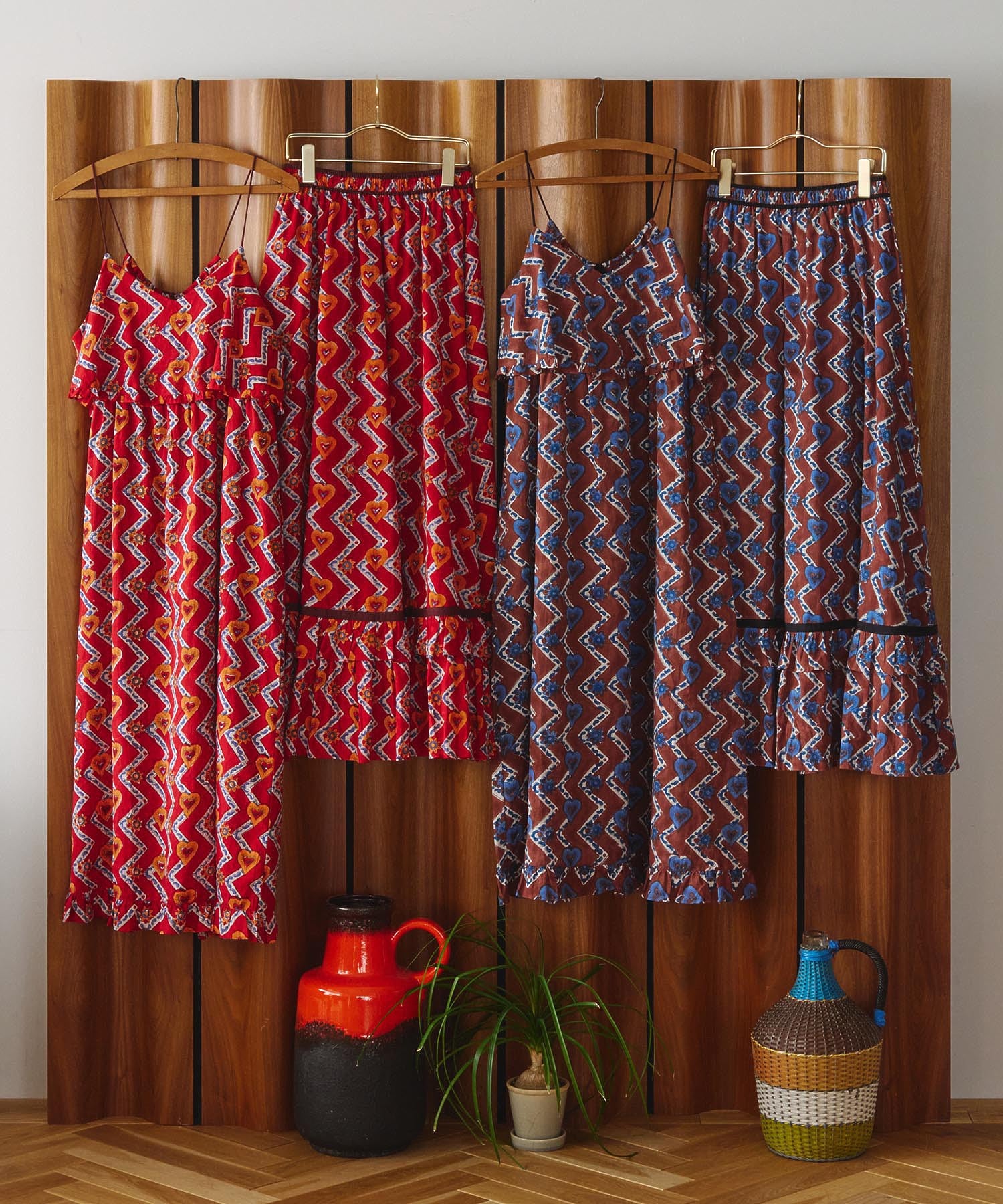 HEART PRINT DRESS