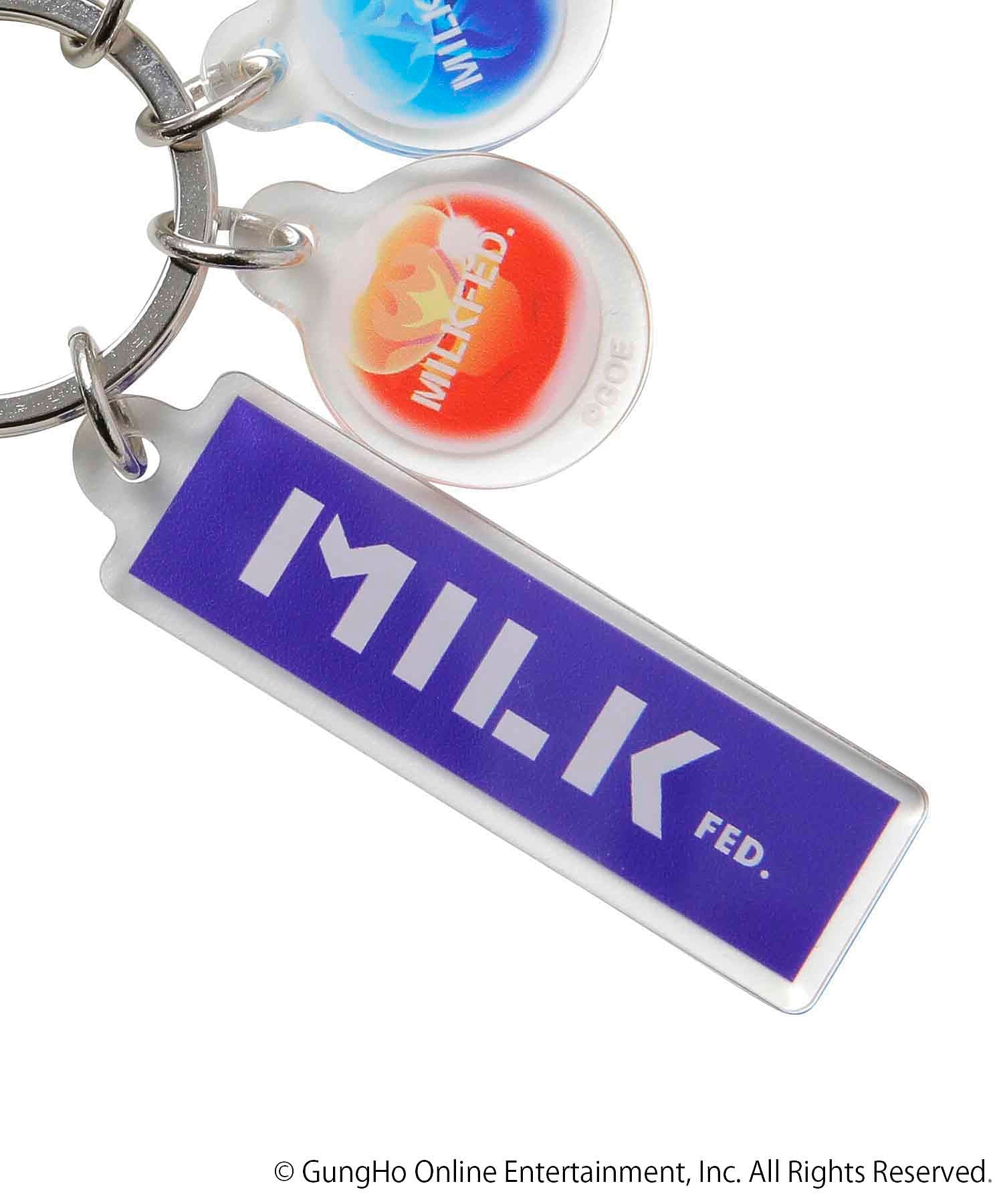 MILKFED. x PUZZLE AND DRAGONS DROP KEY CHAIN