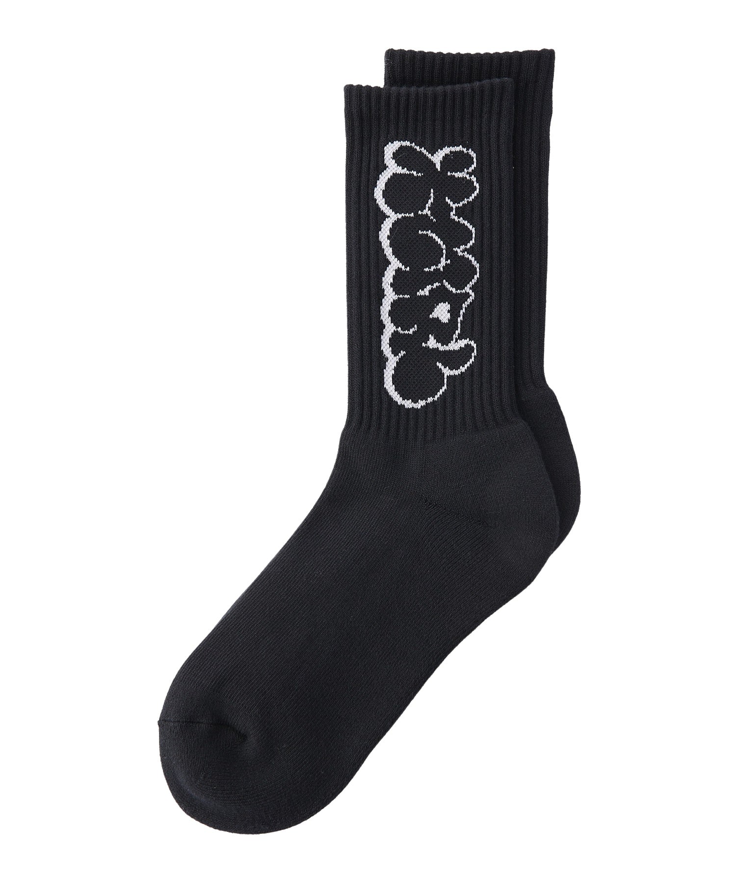 PLUMP LOGO RIB SOCKS